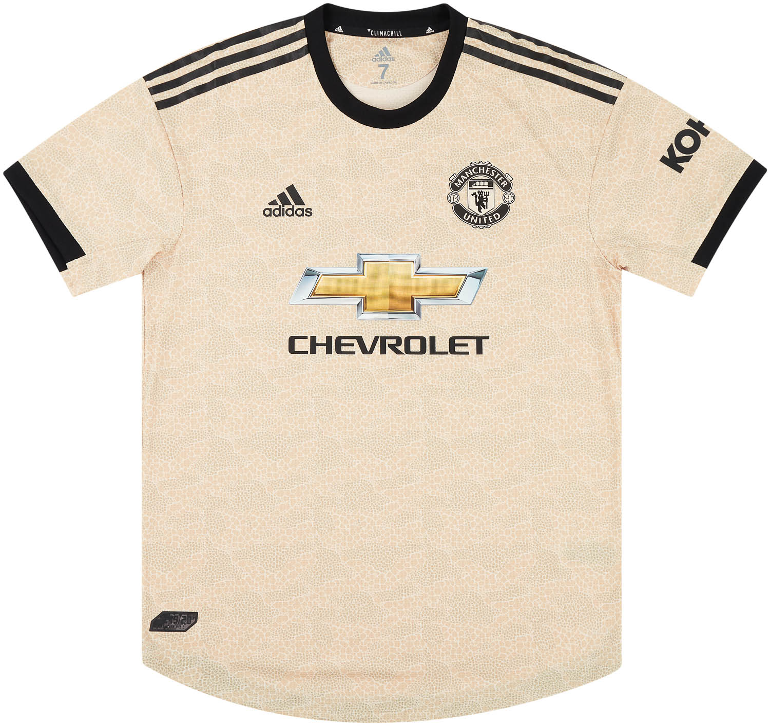 2019-20 Manchester United Player Issue Away Shirt