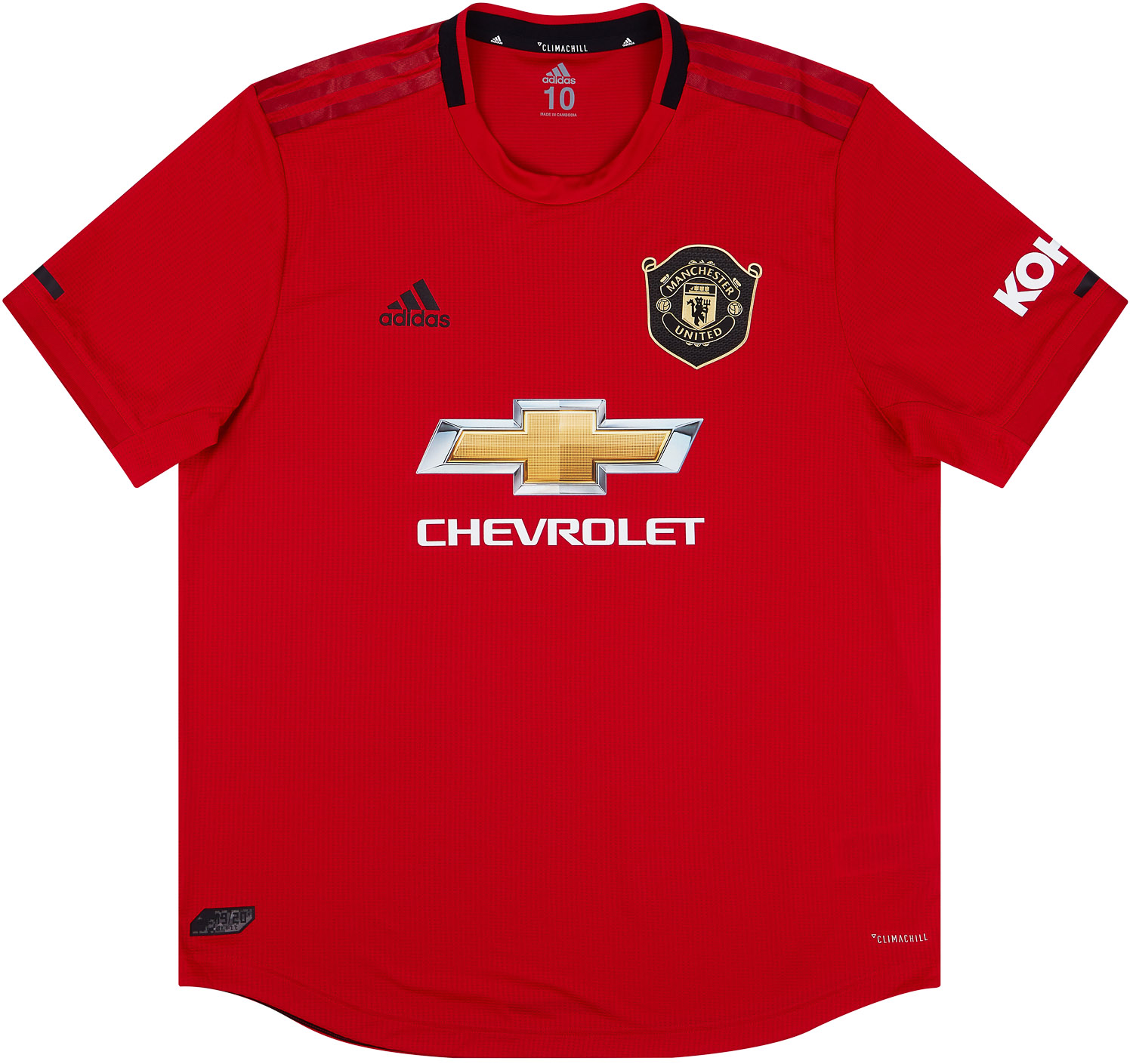 2019-20 Manchester United Player Issue Home Shirt