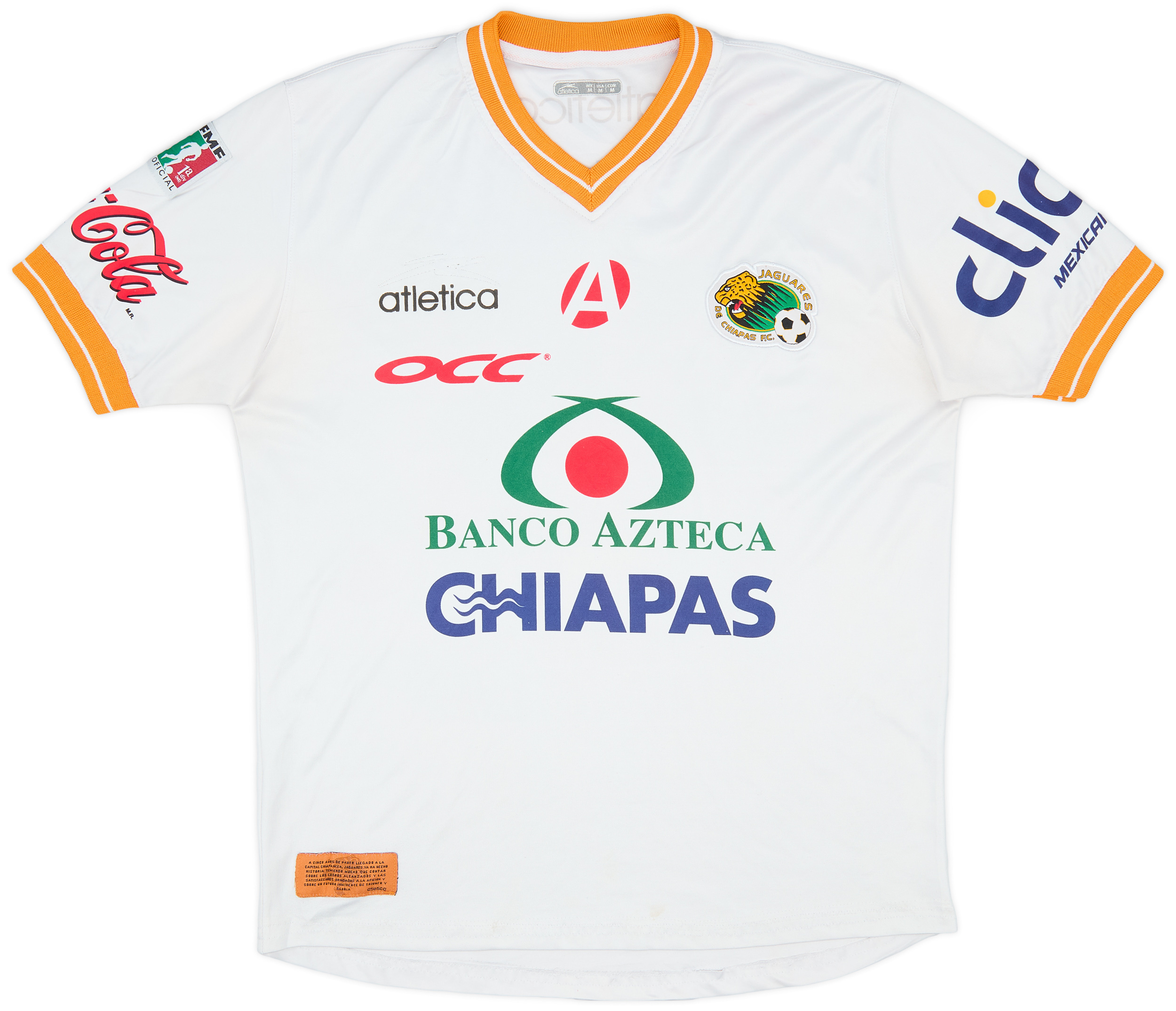 Chiapas Jaguares FC  Weg Shirt (Original)