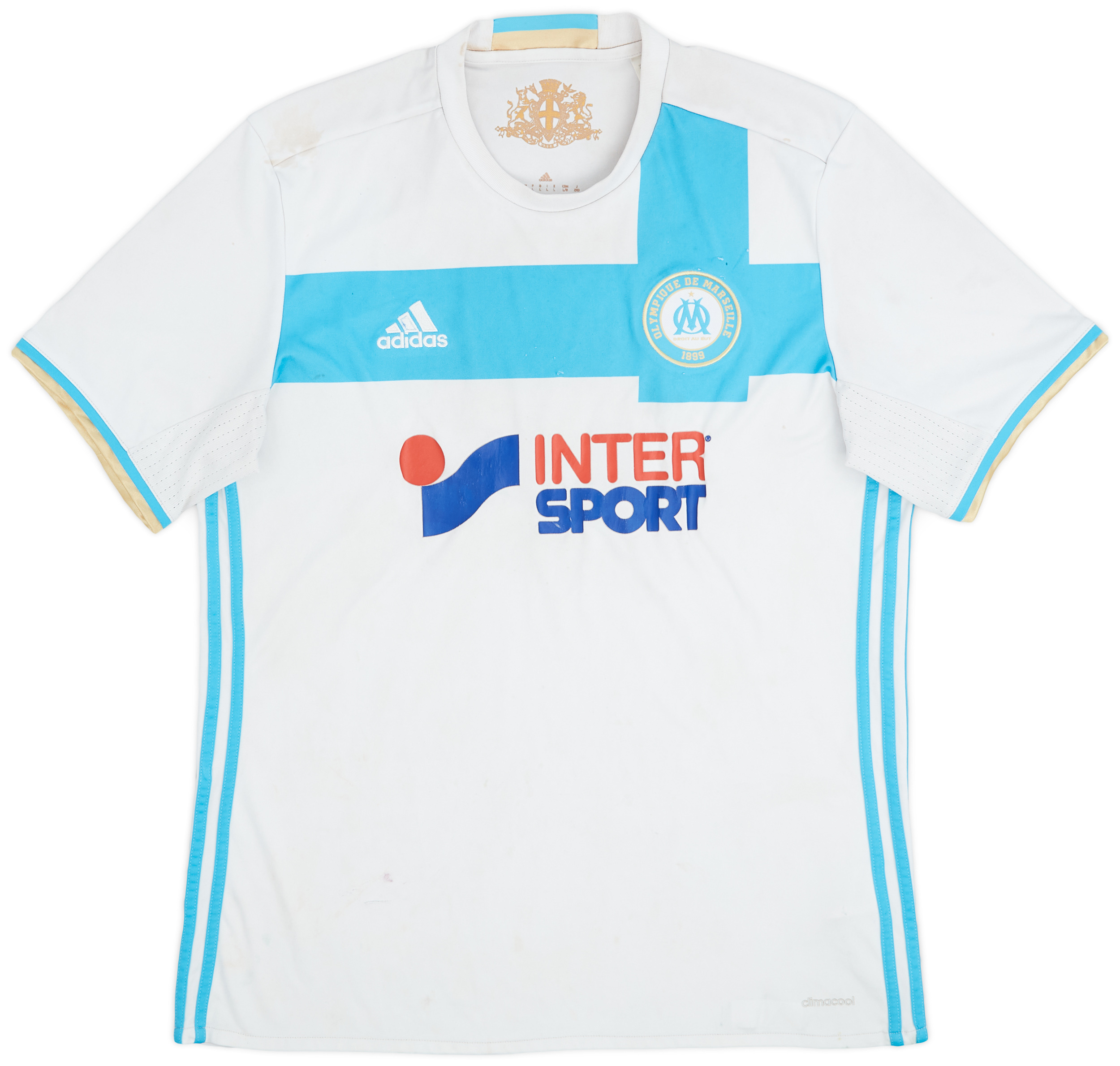 2016-17 Olympique Marseille Home Shirt - 4/10 - ()