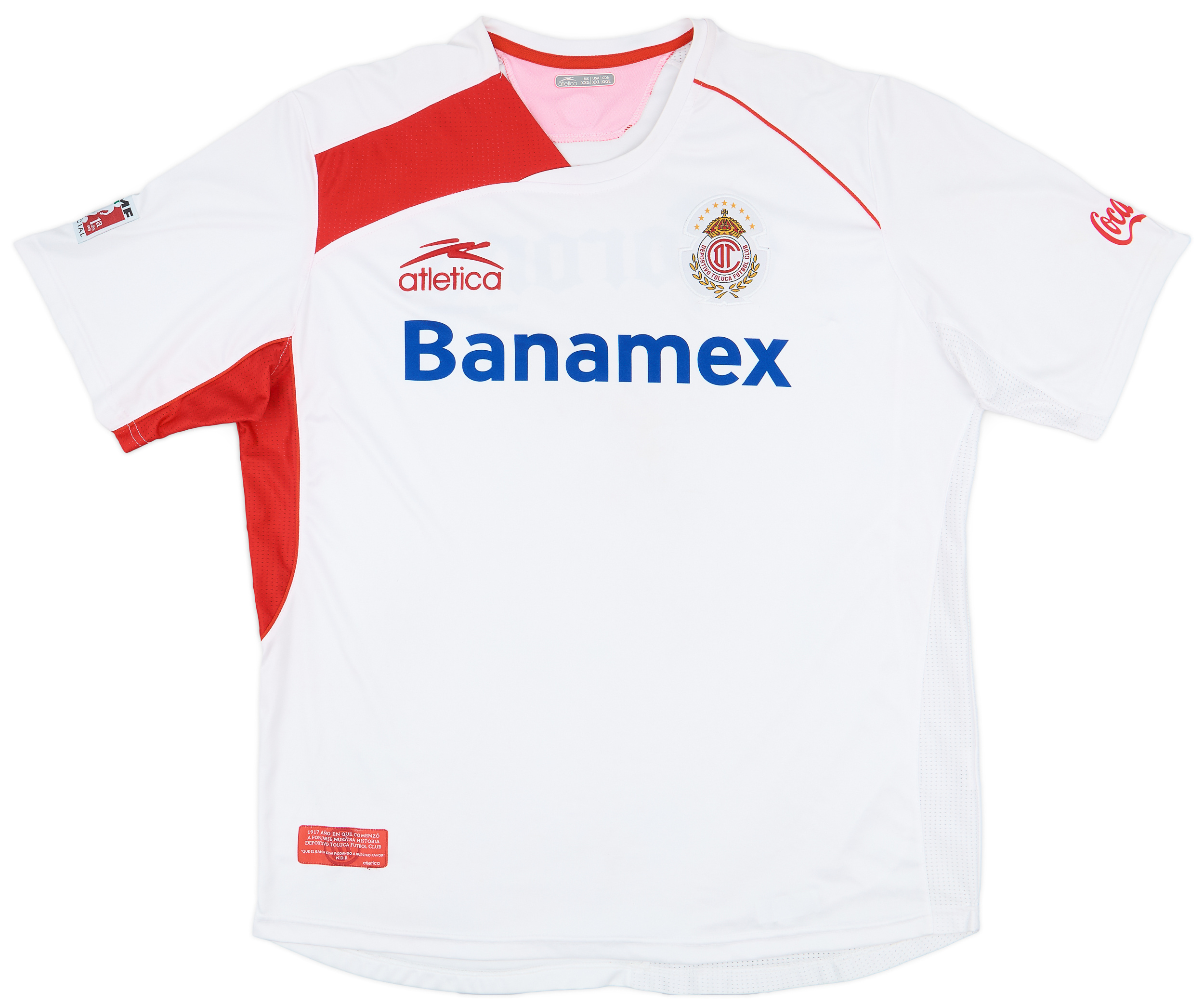 2009-10 Deportivo Toluca Away Shirt - 9/10 - ()