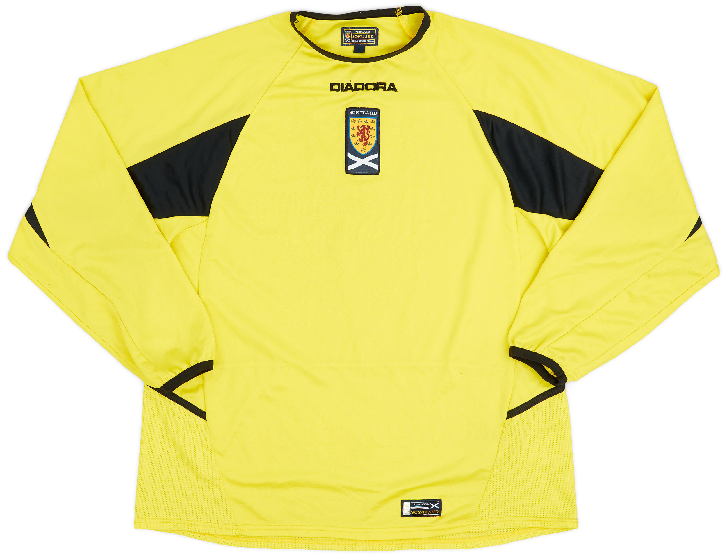 2003-04 Scotland GK Shirt - 7/10 - ()