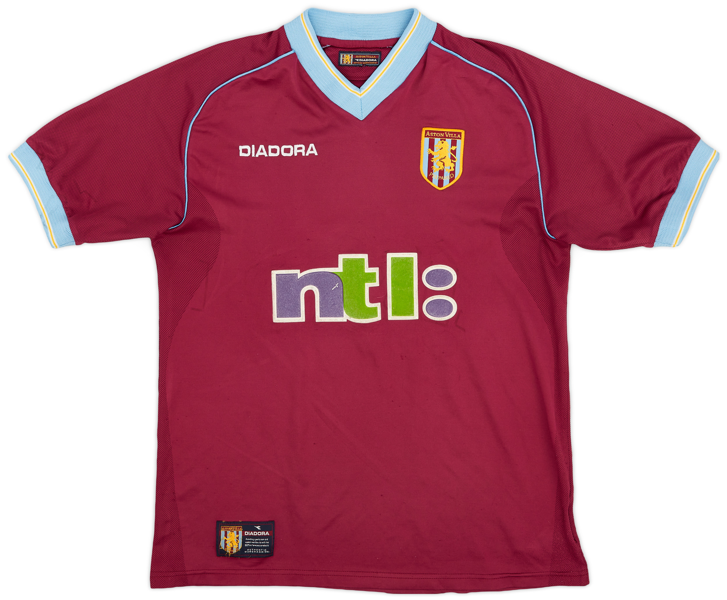 2001-02 Aston Villa Home Shirt - 8/10 - ()