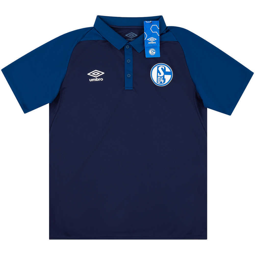 2018-19 Schalke Umbro Polo T-Shirt *BNIB*