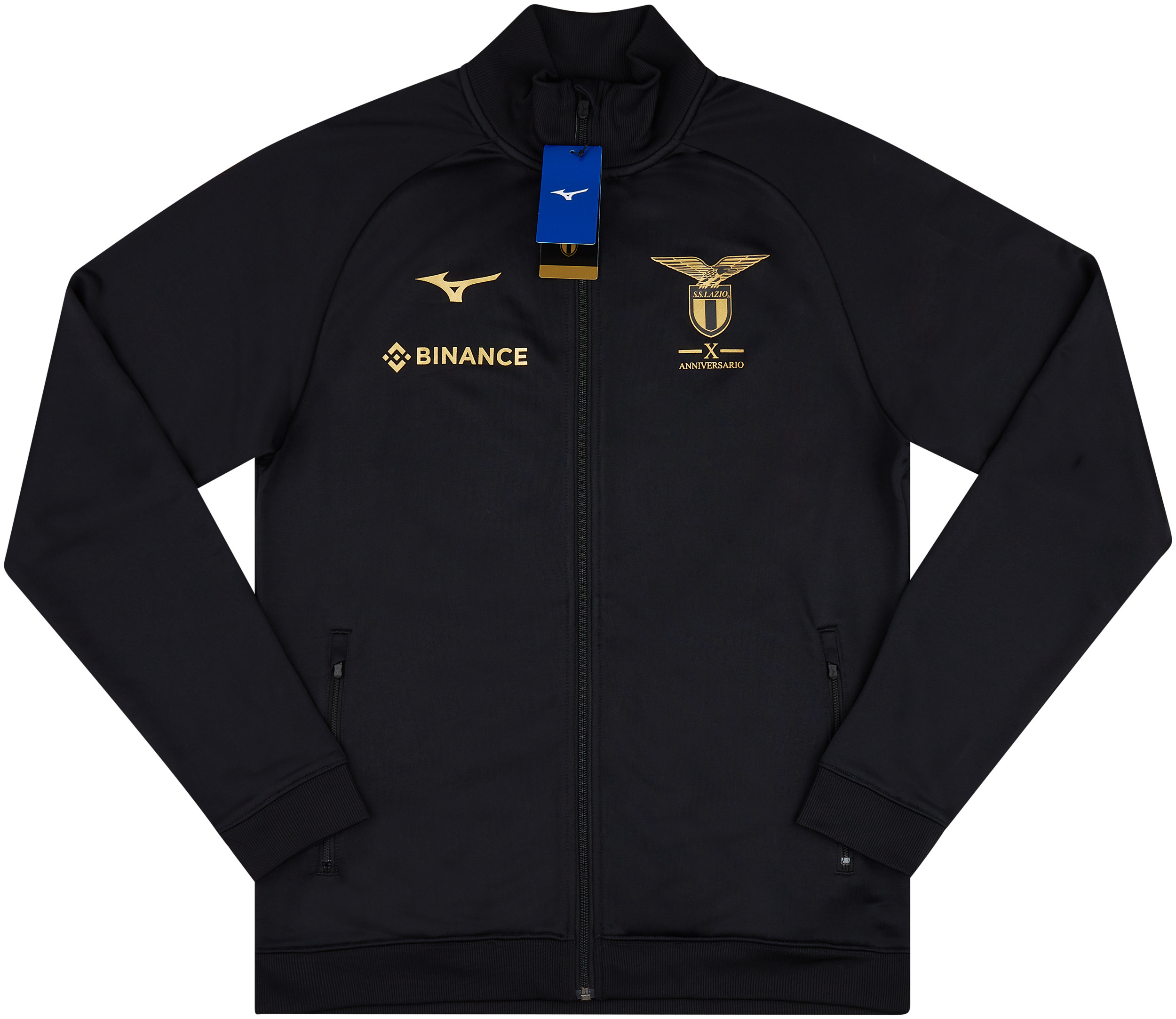 2022-23 Lazio Mizuno Coppa Italia 10th Anniversary Track Jacket - NEW