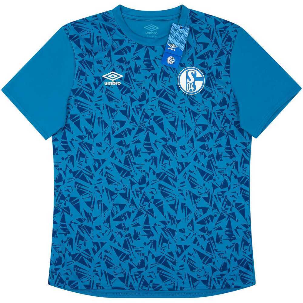 2020-21 Schalke Umbro Pre-Match Training Shirt *BNIB*