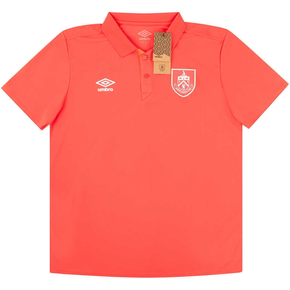 2021-22 Burnley Umbro Polo T-Shirt *BNIB*