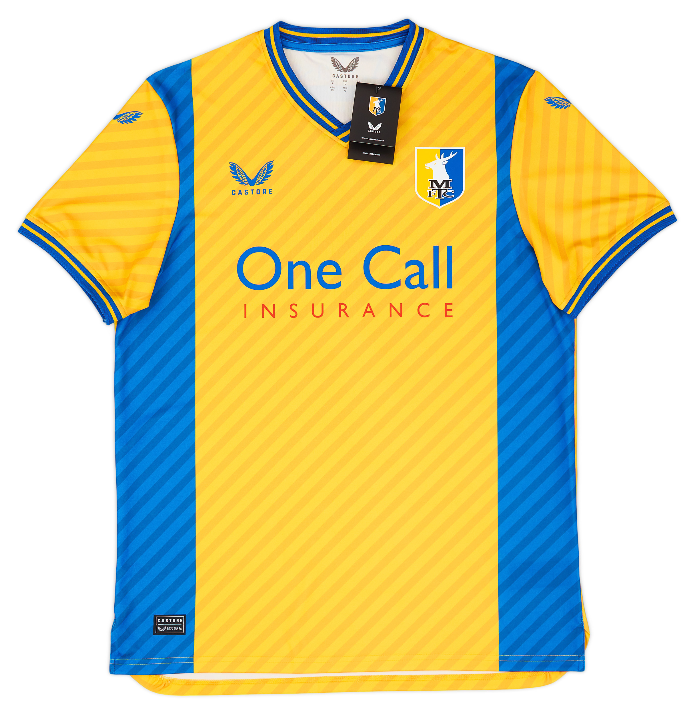 2023-24 Mansfield Town Home Shirt - NEW