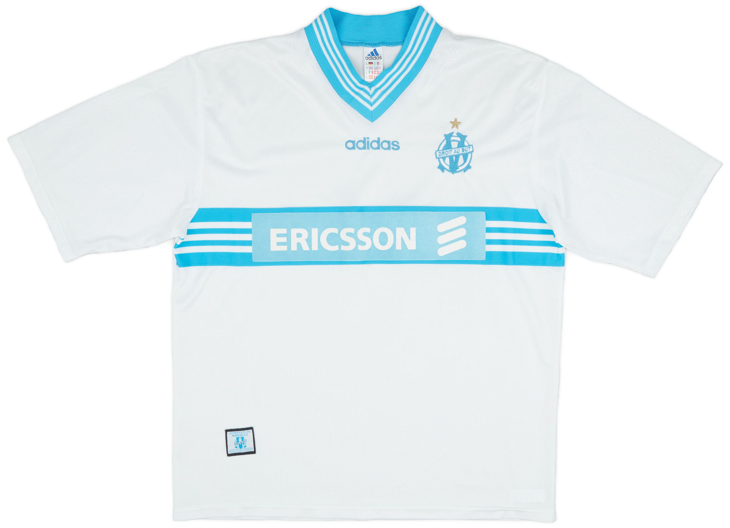 1997-98 Olympique Marseille Home Shirt - 8/10 - ()