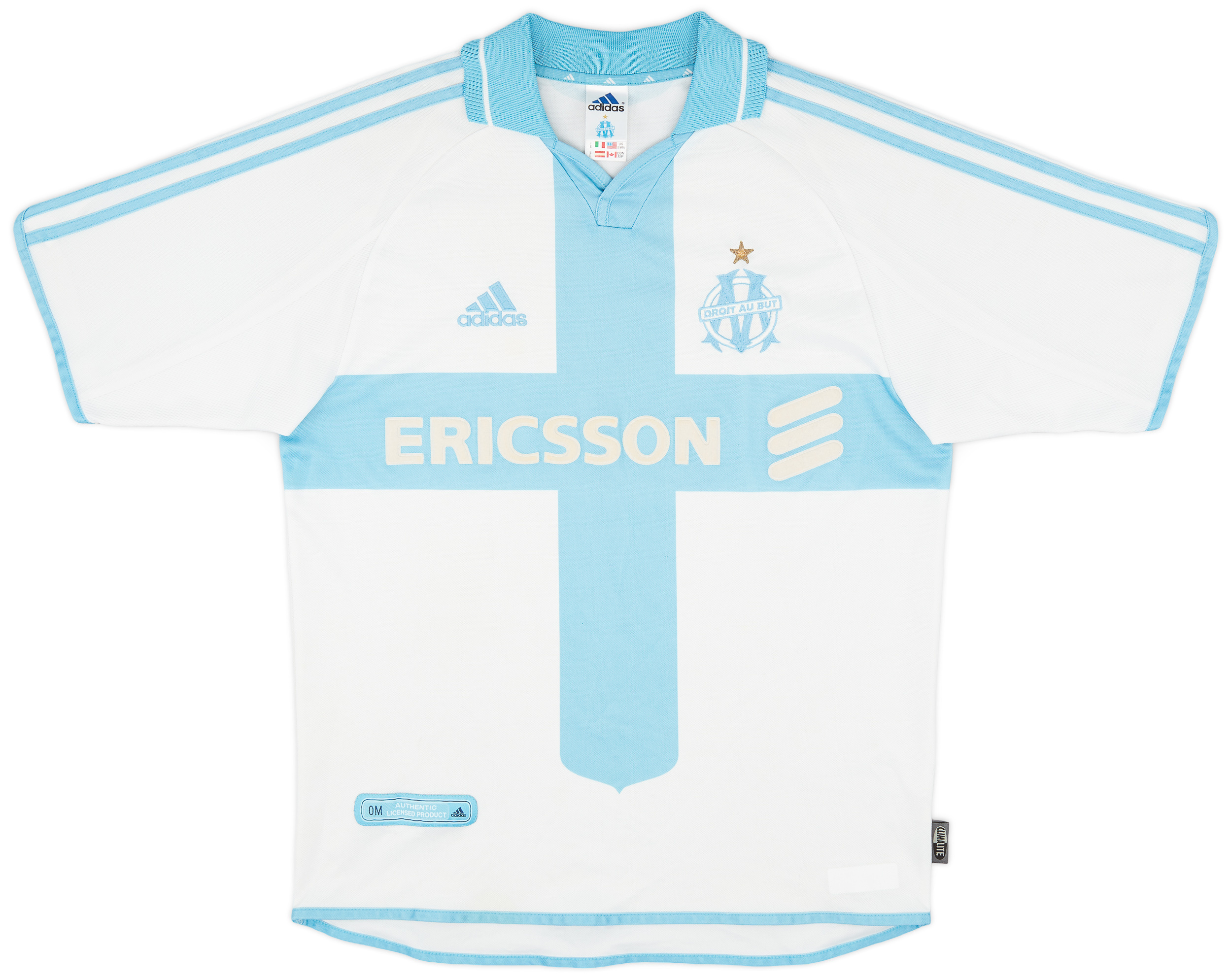 2000-01 Olympique Marseille Home Shirt - 8/10 - ()