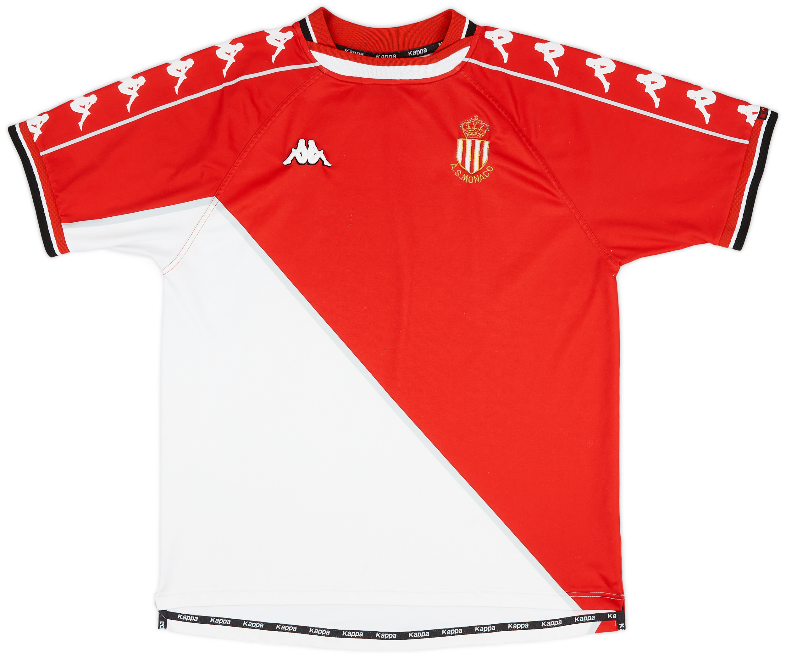 1999-00 Monaco Home Shirt - 8/10 - ()