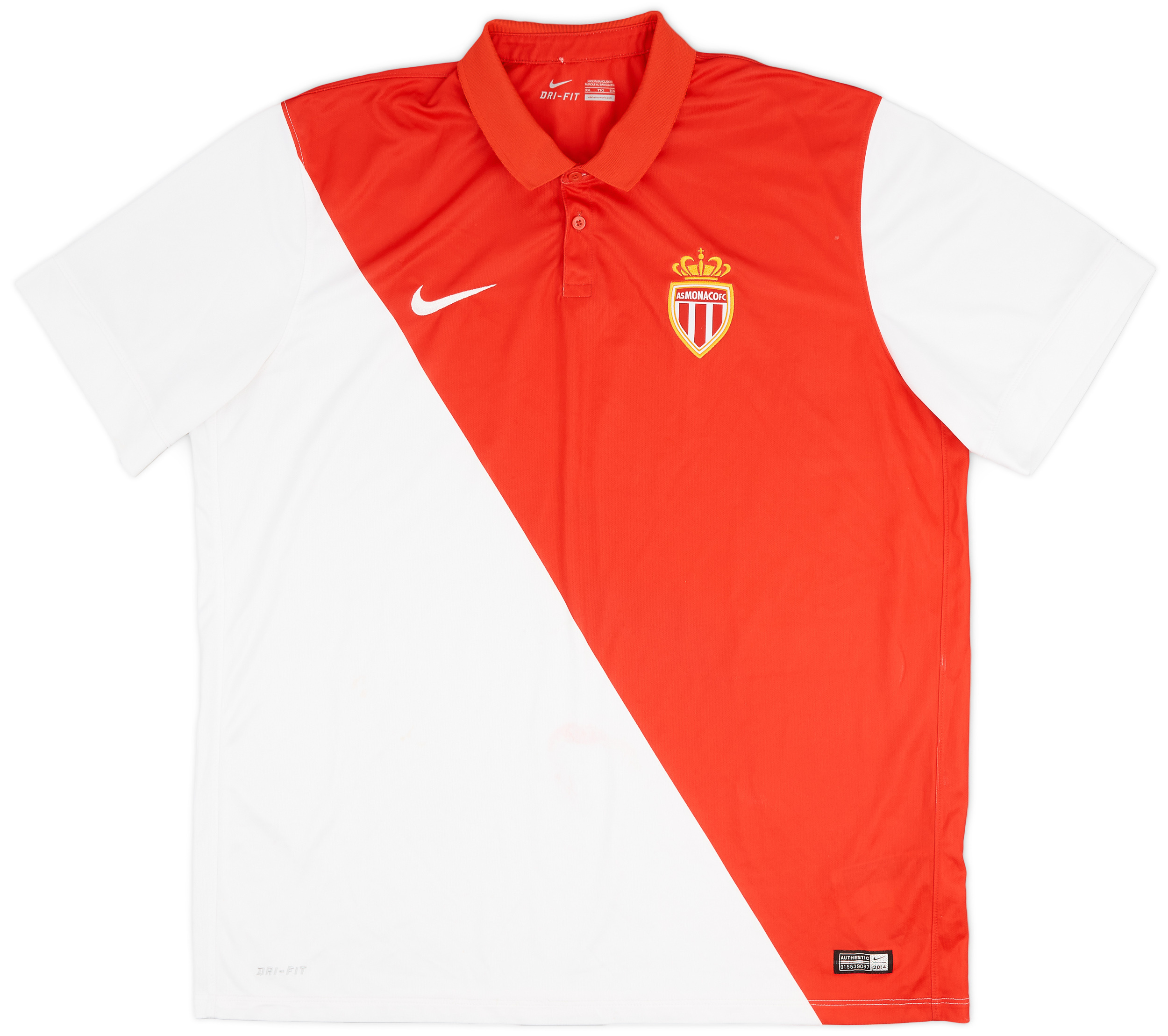 2014-15 Monaco Home Shirt - 6/10 - ()