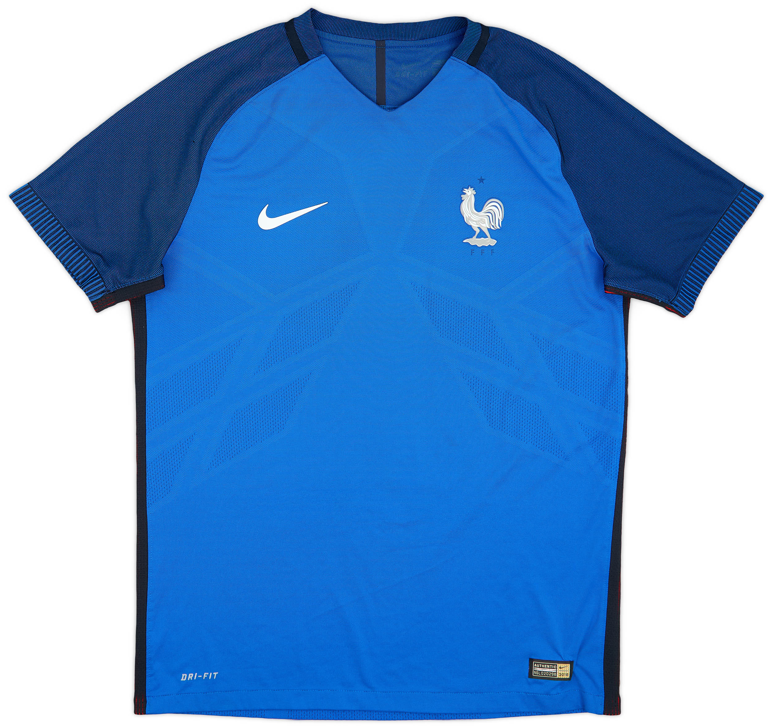 2016-17 France Authentic Home Shirt - 6/10 - ()