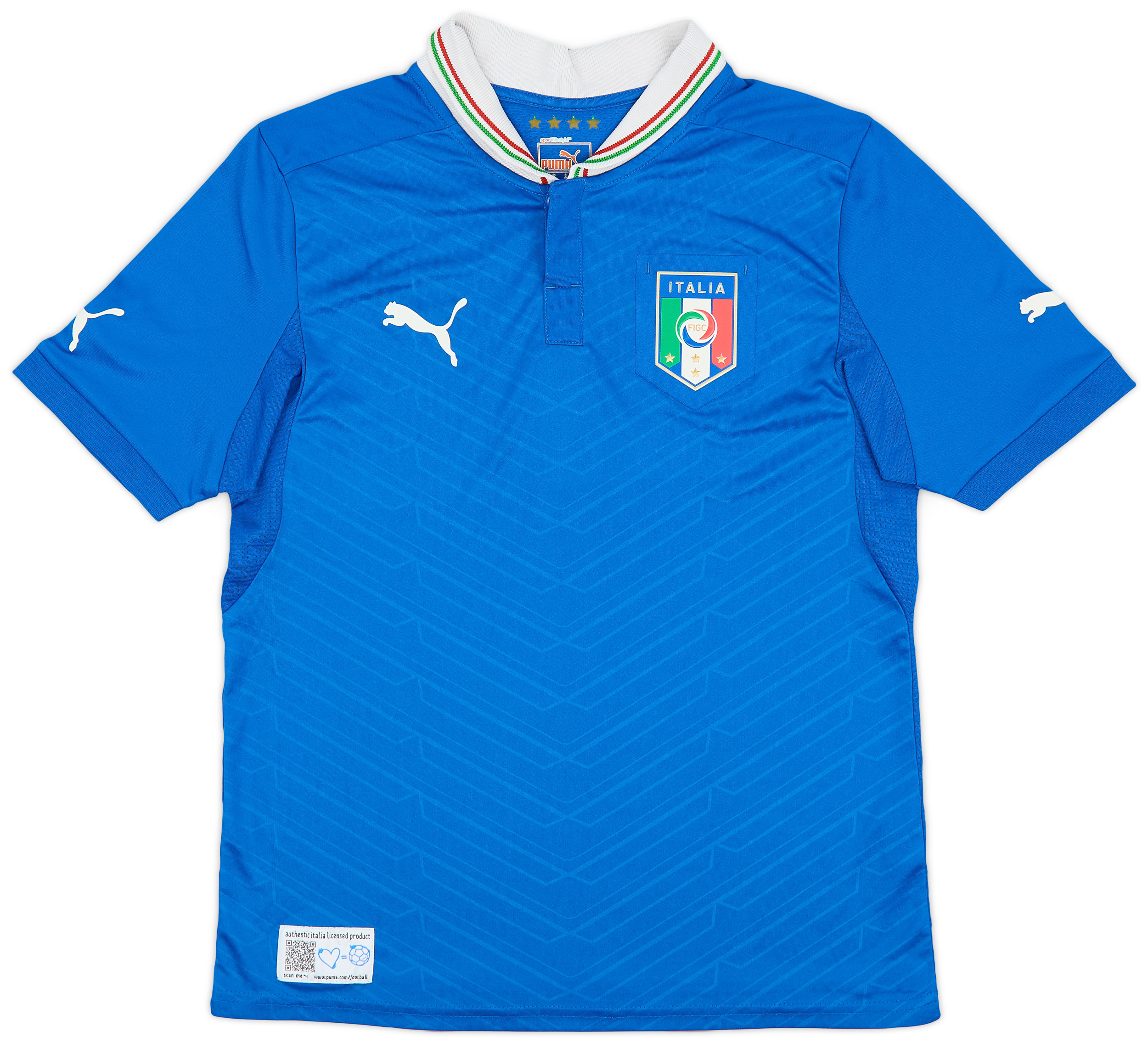 2012-13 Italy Home Shirt - 9/10 - ()