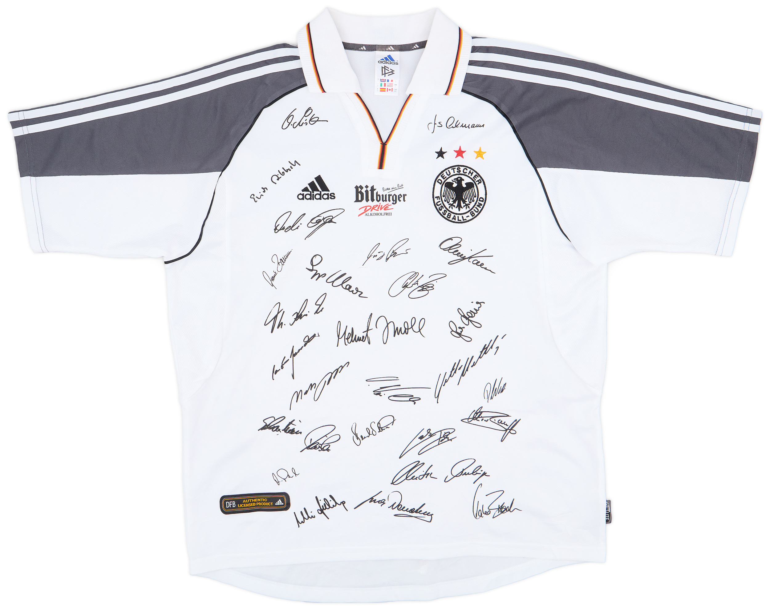 2000-02 Germany 'Squad Signed' Home Shirt - 5/10 - ()