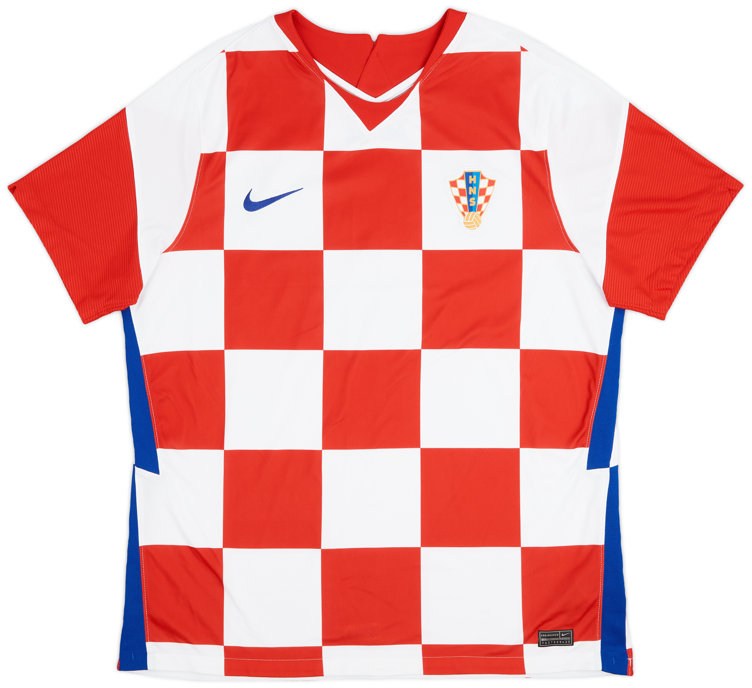 2020-21 Croatia Home Shirt - 9/10 - ()