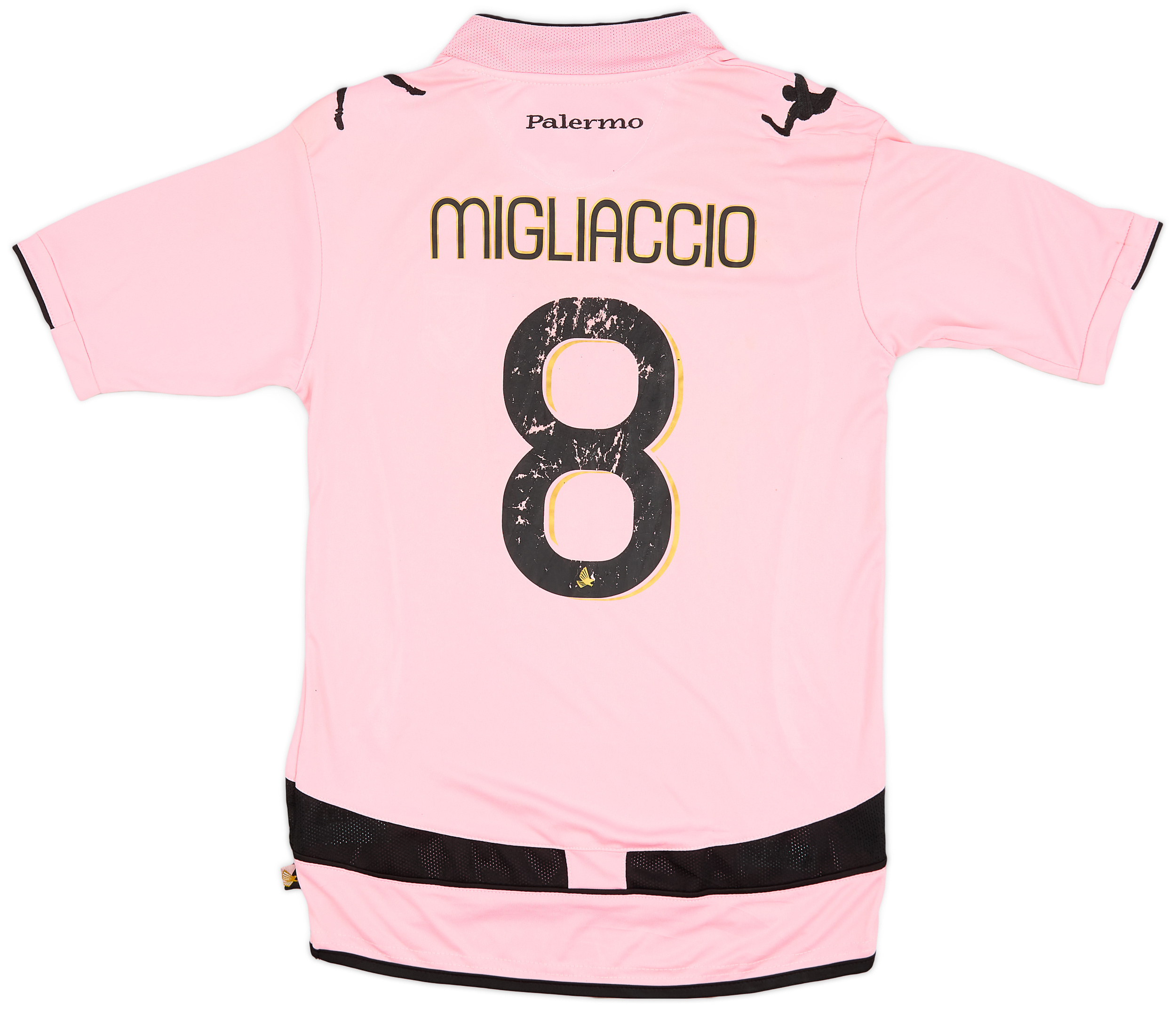 2010-11 Palermo Home Shirt Migliaccio #8 - 7/10 - ()