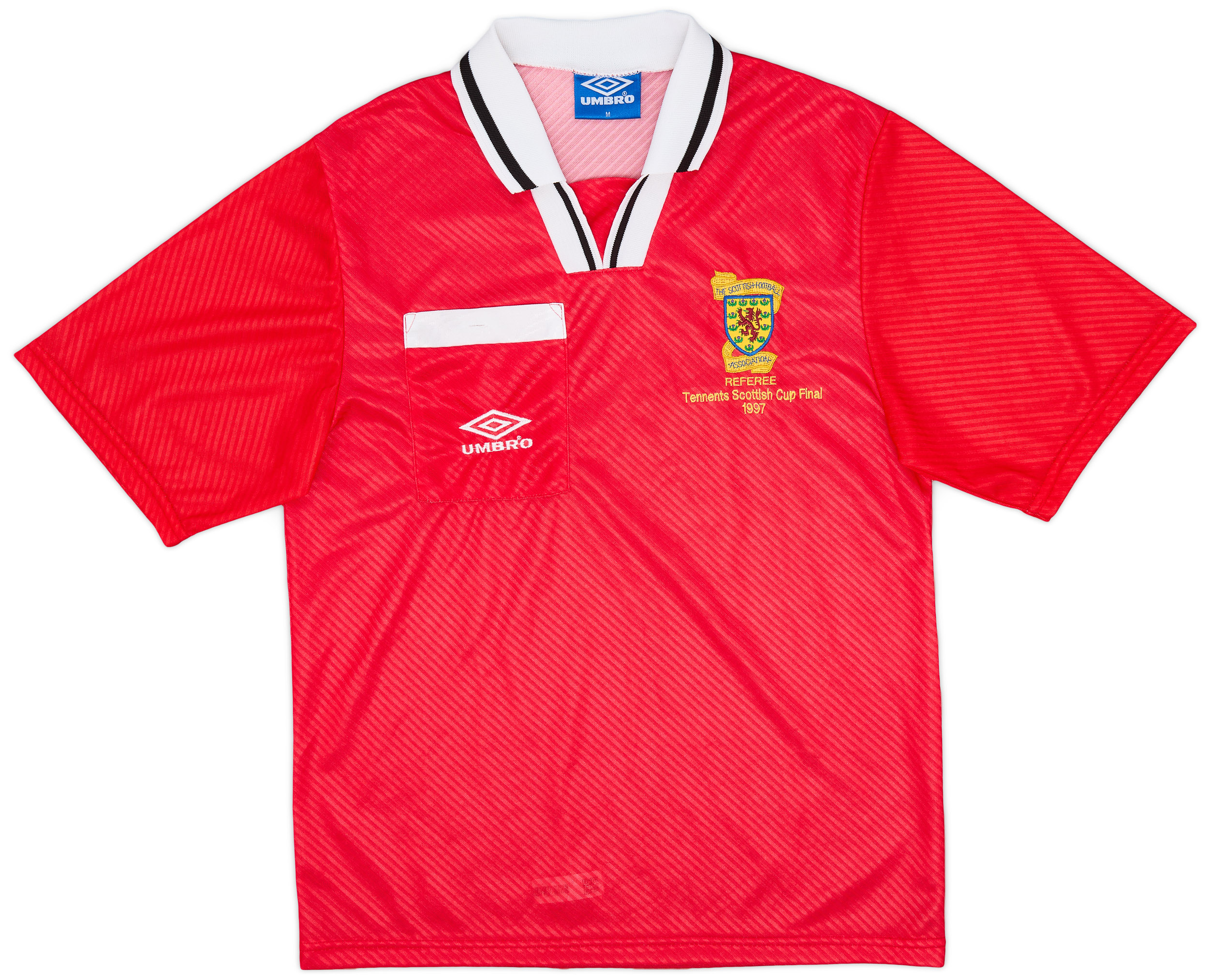 1997-98 Scotland 'Scottish Cup Final' Referee Shirt - 9/10 - ()