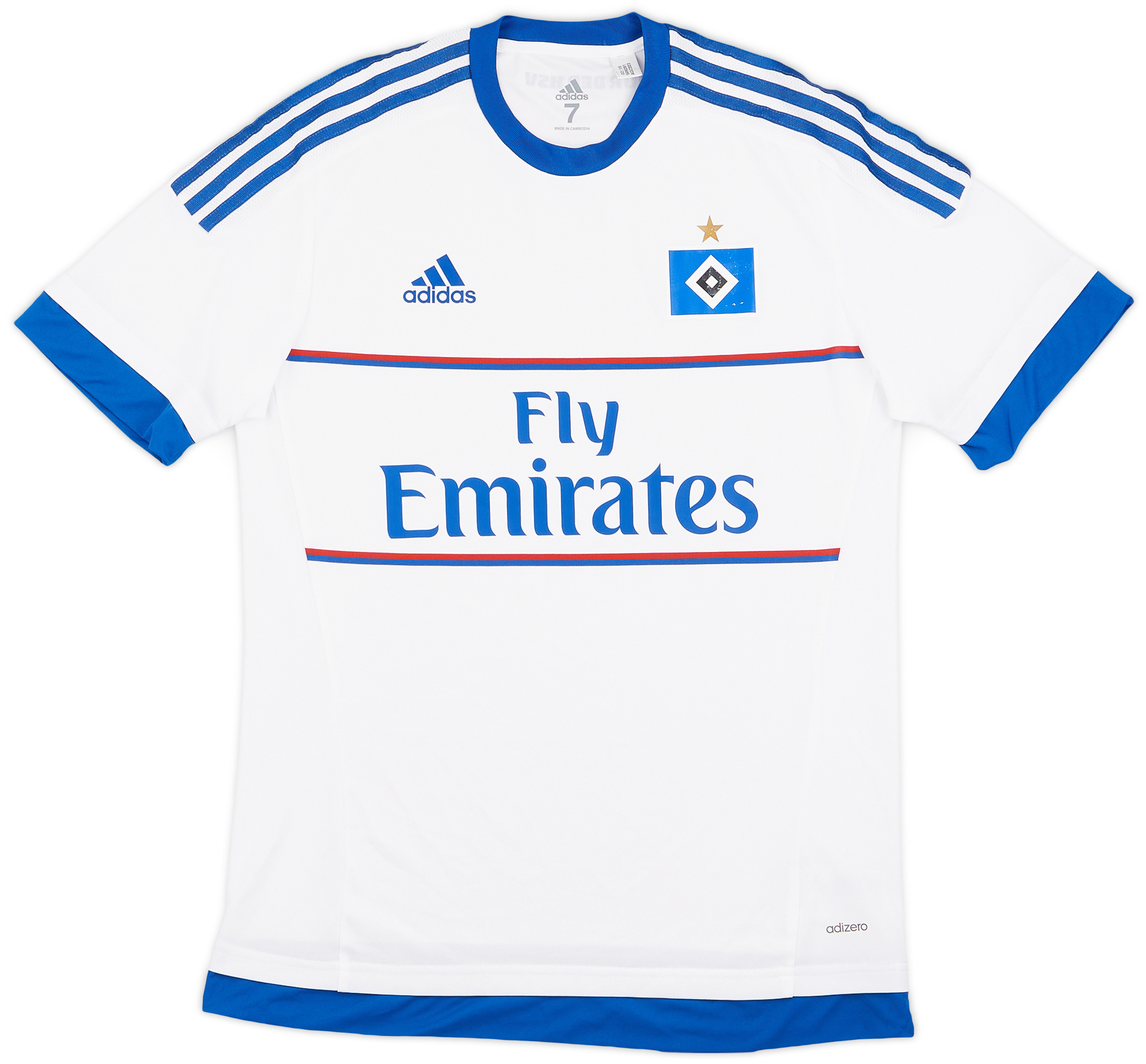 2015-16 Hamburg Player Issue Home Shirt - 7/10 - (/)