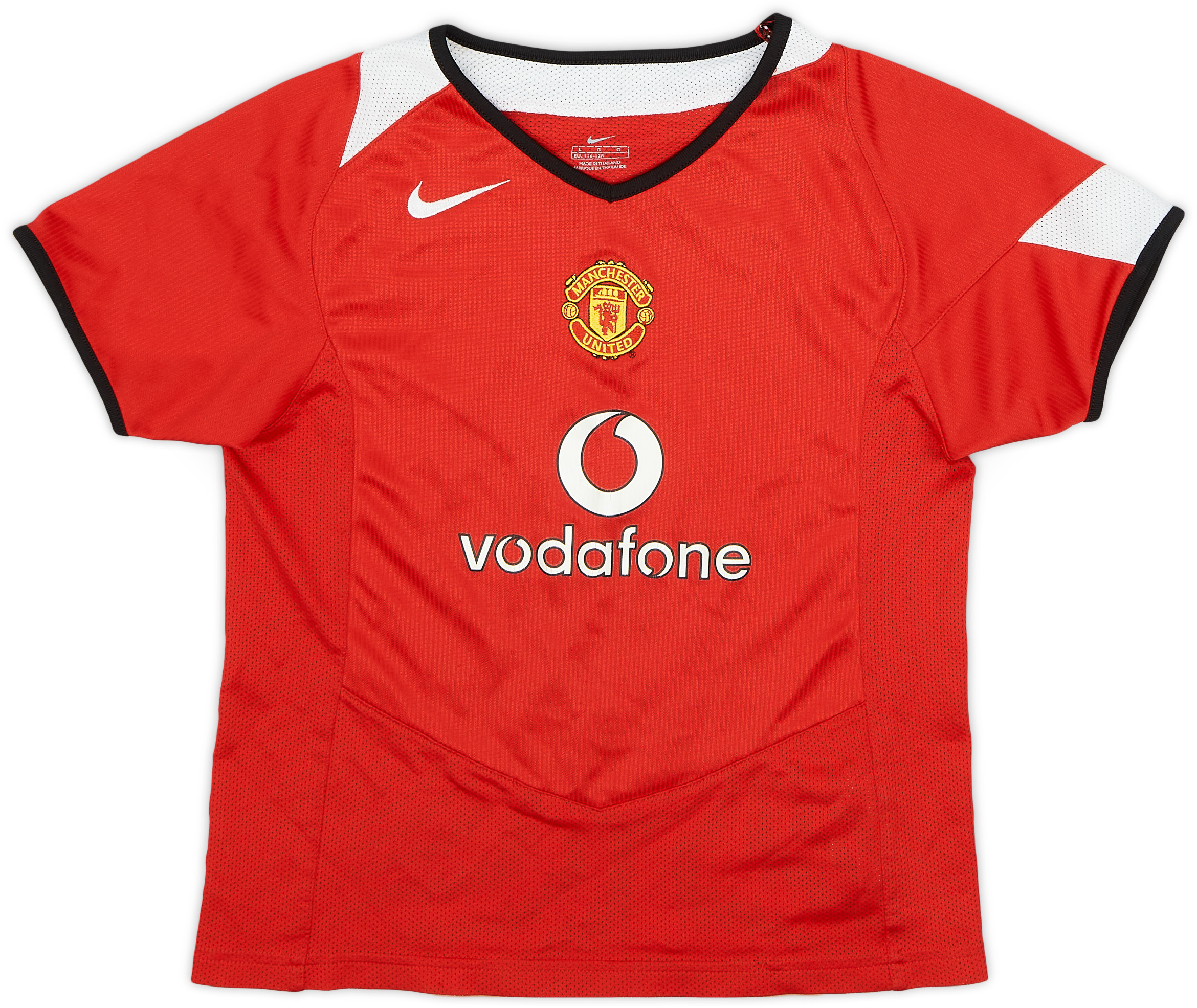 2004-06 Manchester United Home Shirt - 7/10 - (6-7 Years)