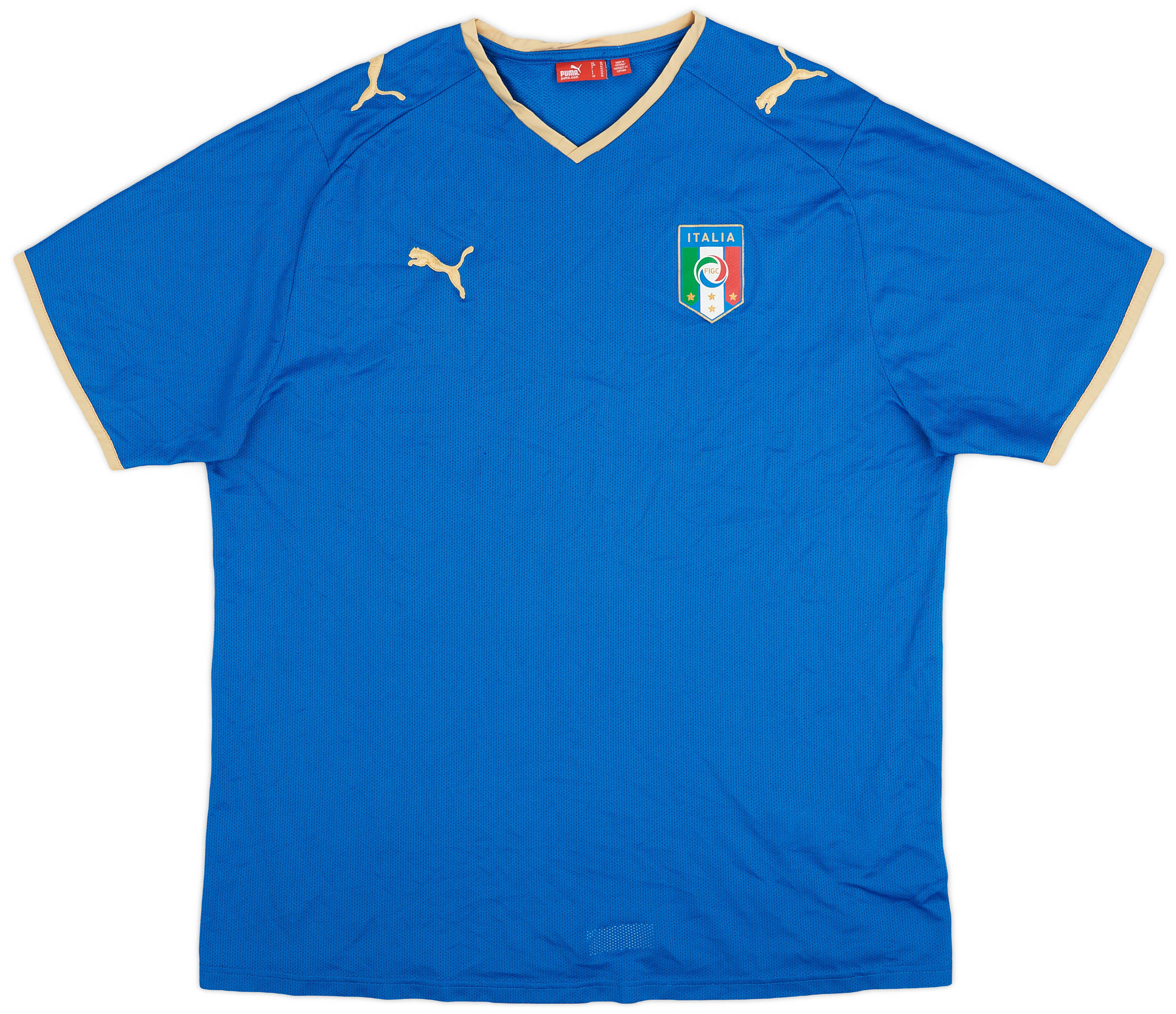 2007-08 Italy Basic Home Shirt - 9/10 - ()