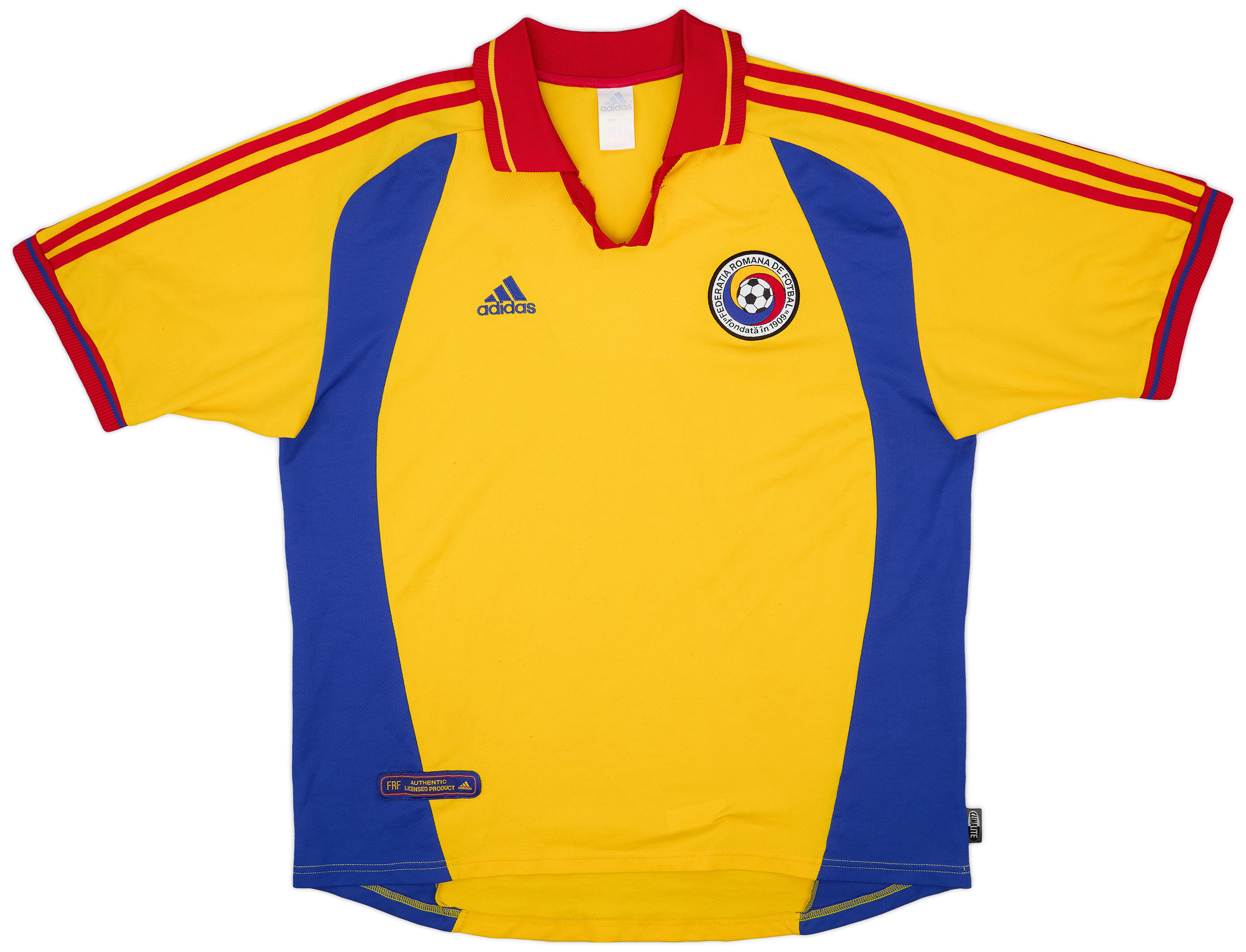2000-02 Romania Home Shirt - 4/10 - ()