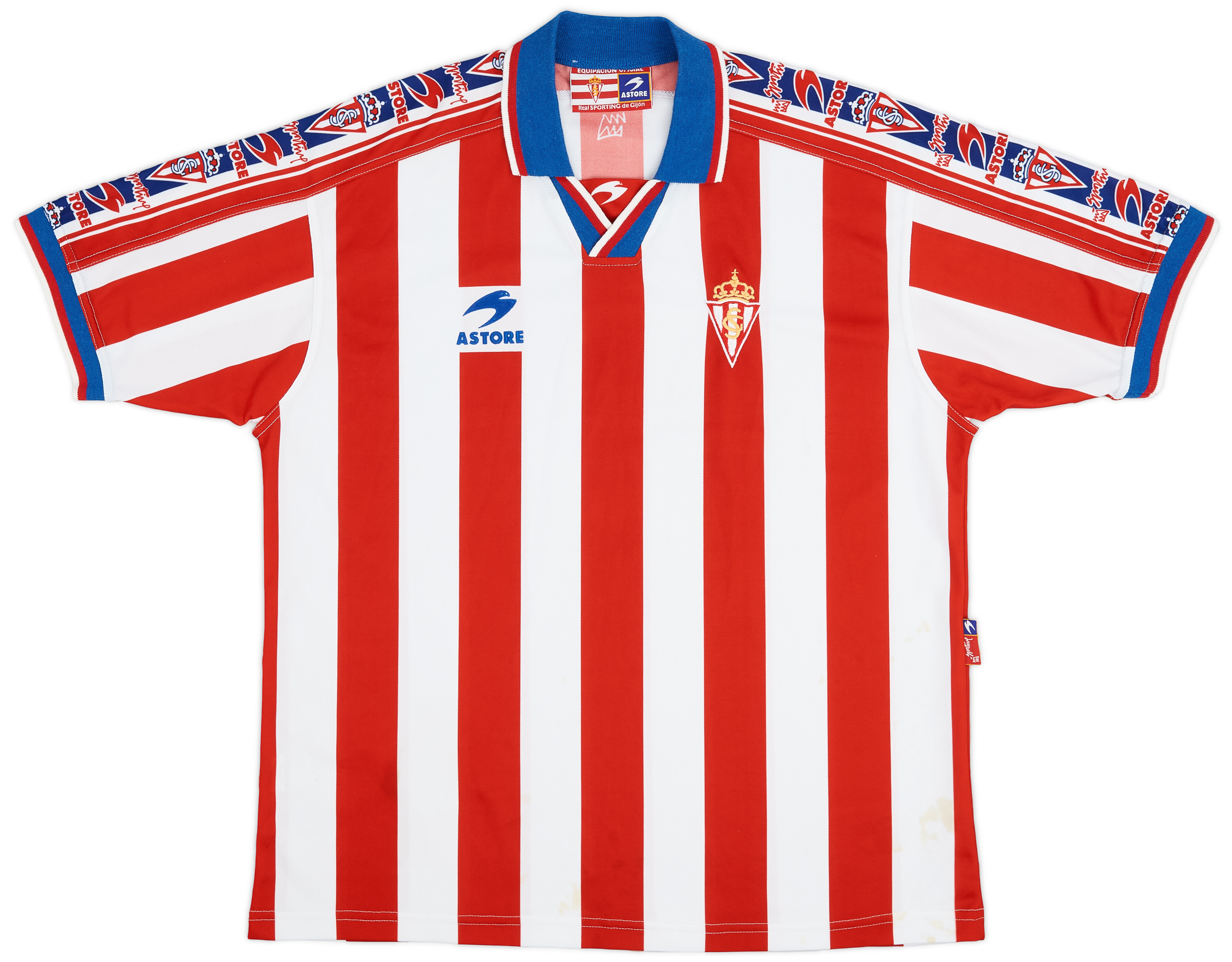 1997-99 Sporting Gijon Home Shirt - 9/10 - ()
