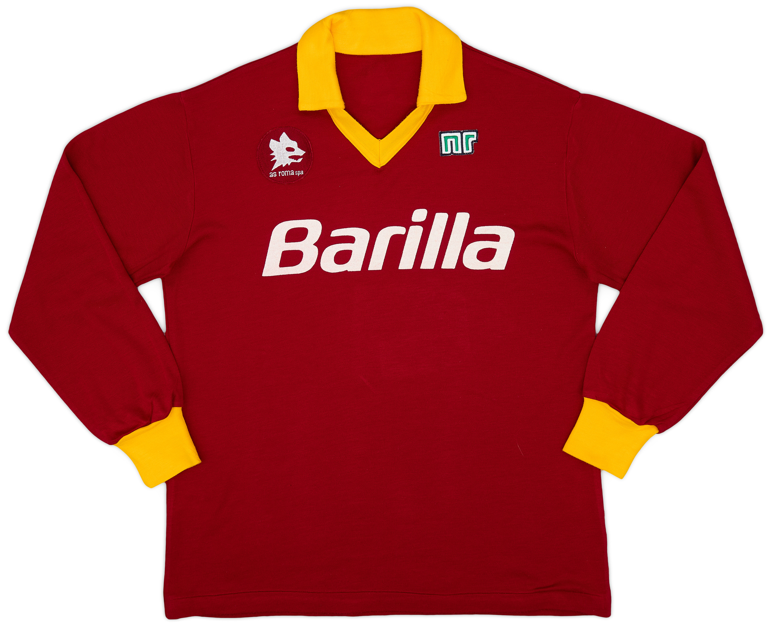 1987-90 Roma Home Shirt - 7/10 - ()