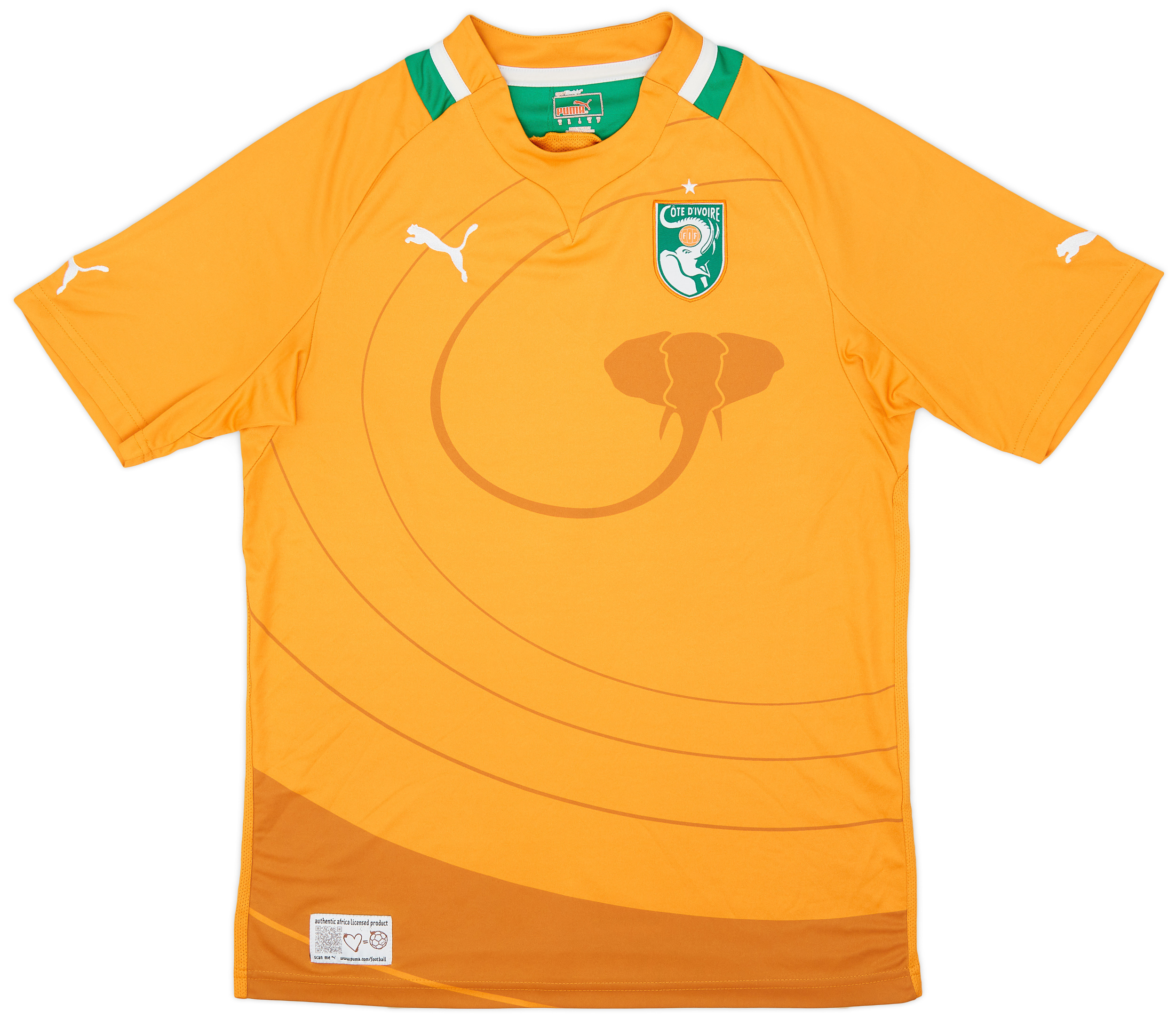 2011-13 Ivory Coast Home Shirt - 8/10 - ()