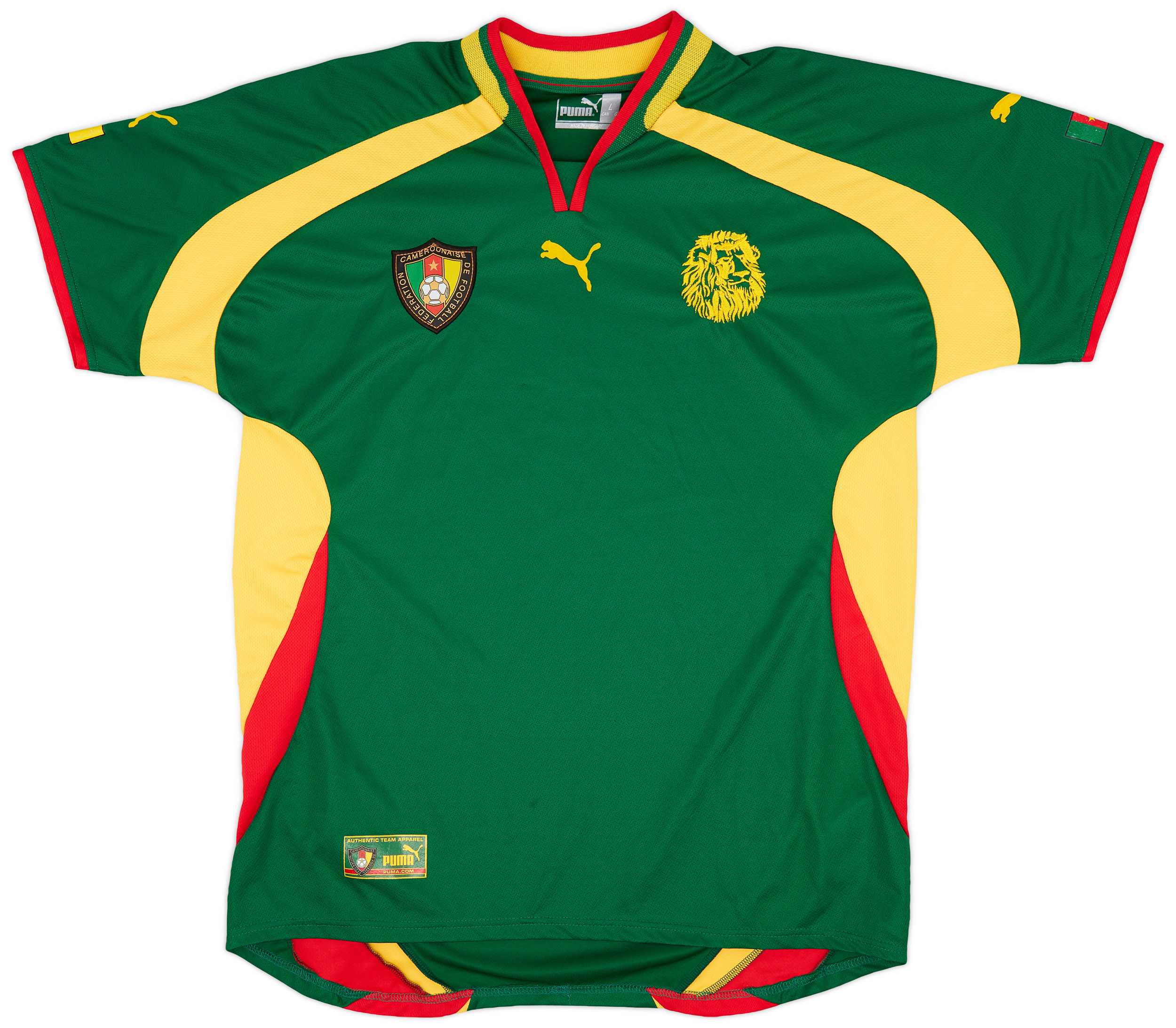 2000-02 Cameroon Home Shirt - 8/10 - ()