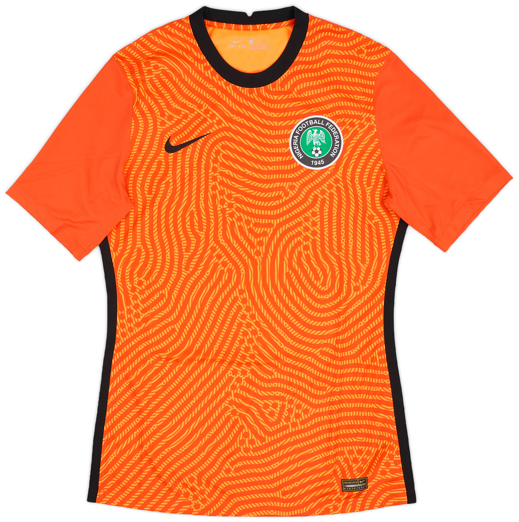 2020-21 Nigeria GK Authentic Shirt - 9/10 - ()