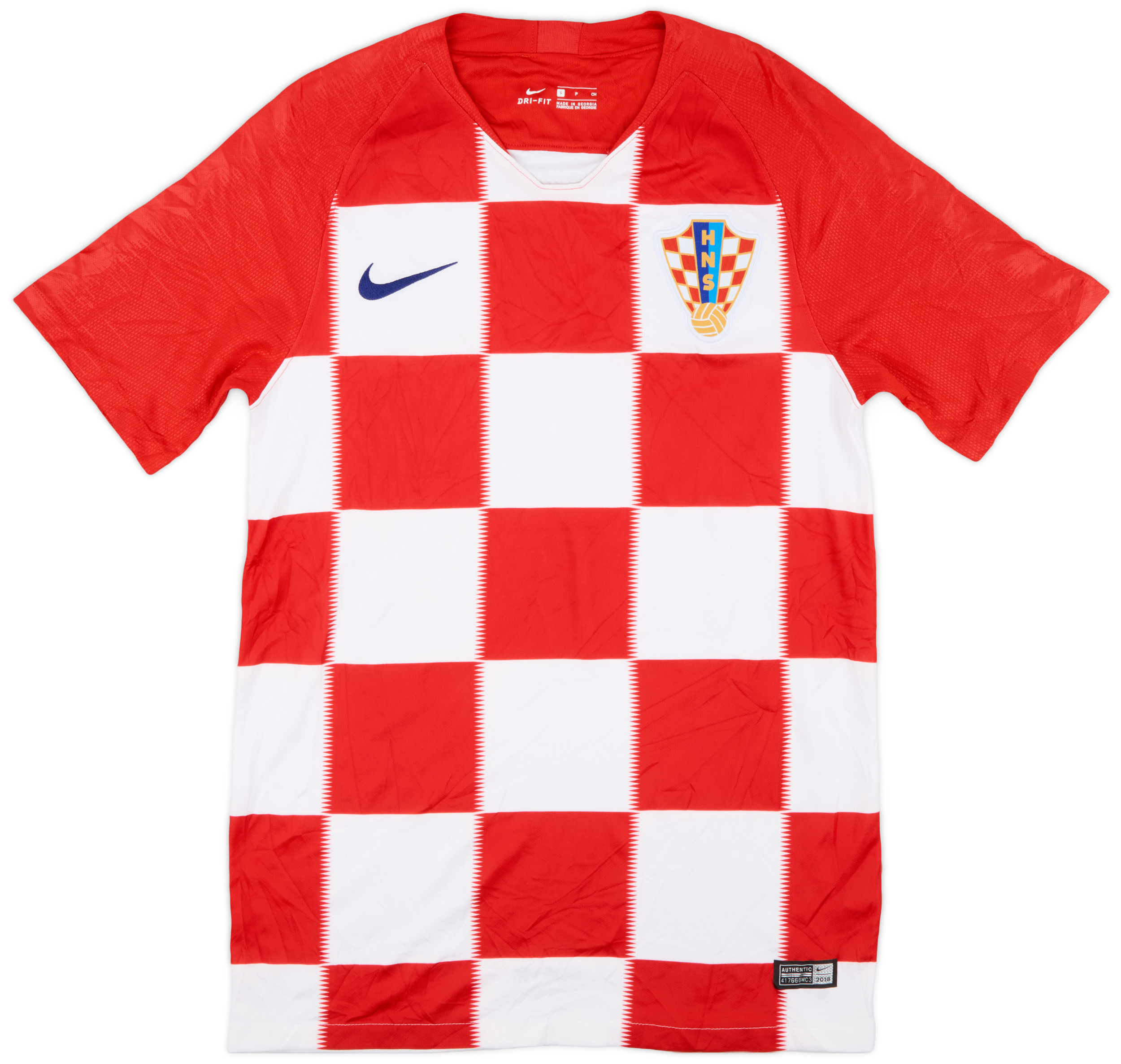 2018-19 Croatia Home Shirt - 8/10 - ()