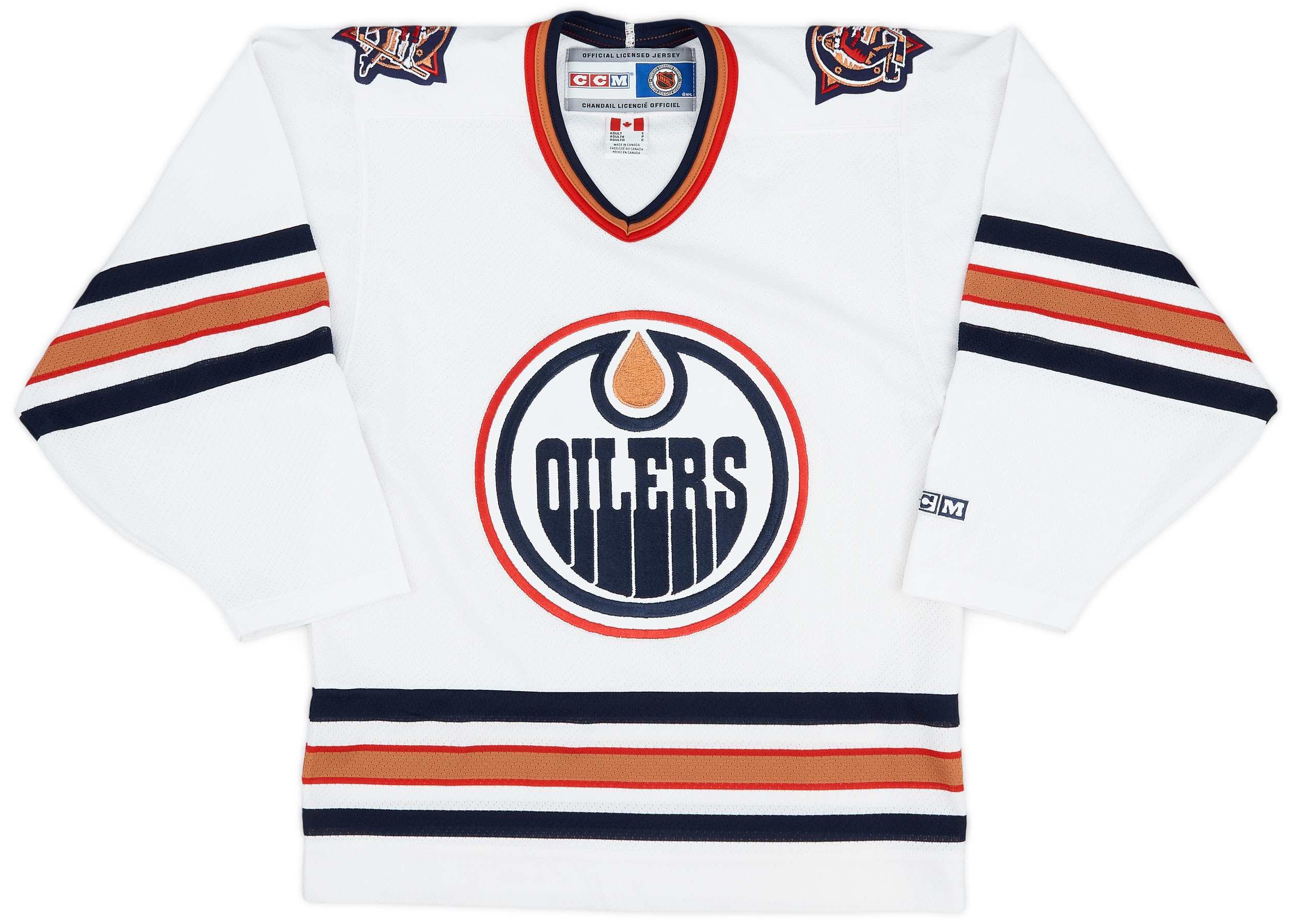 2000-07 Edmonton Oilers CCM Home Jersey