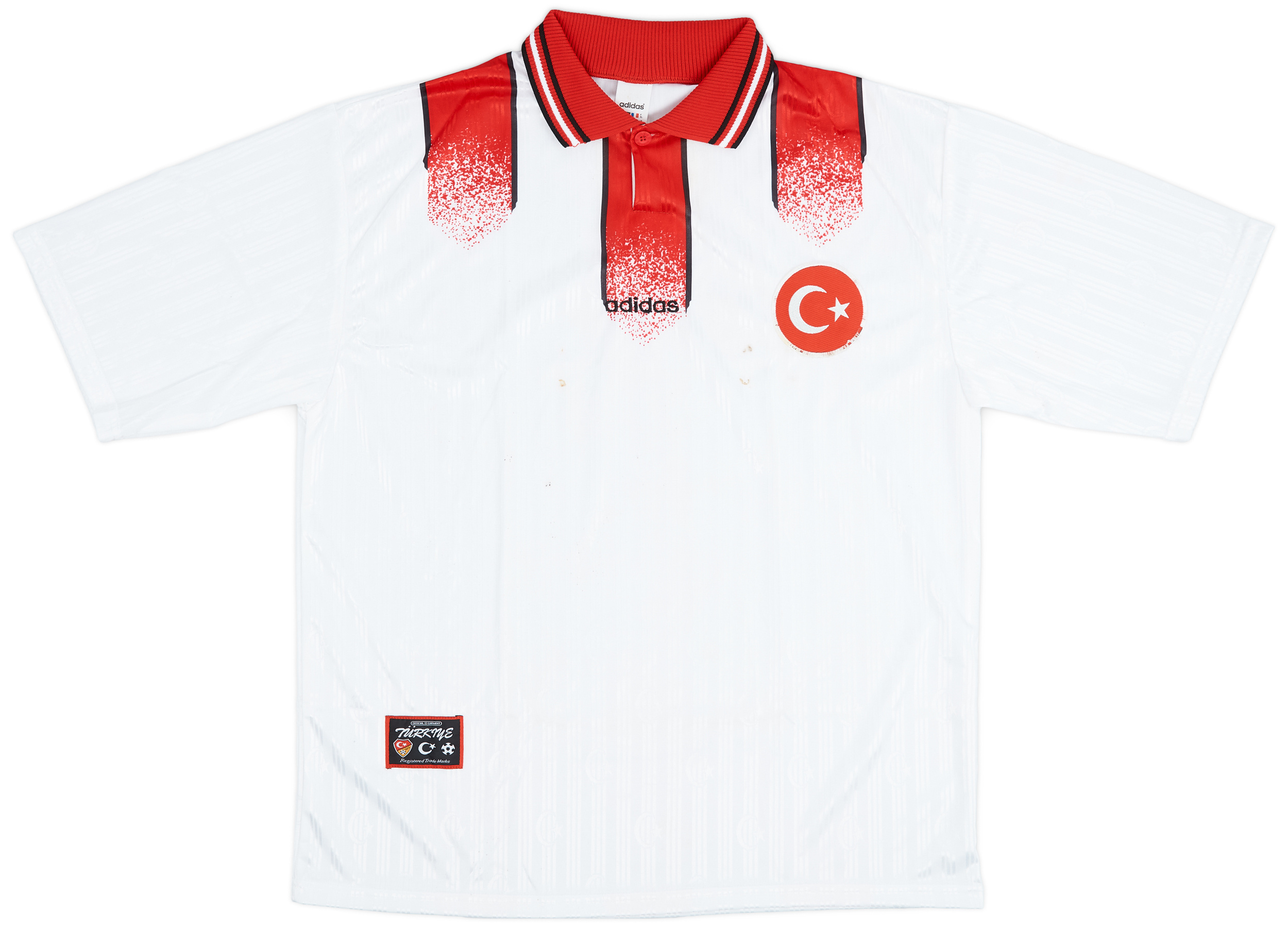 1996-98 Turkey Away Shirt - 4/10 - ()