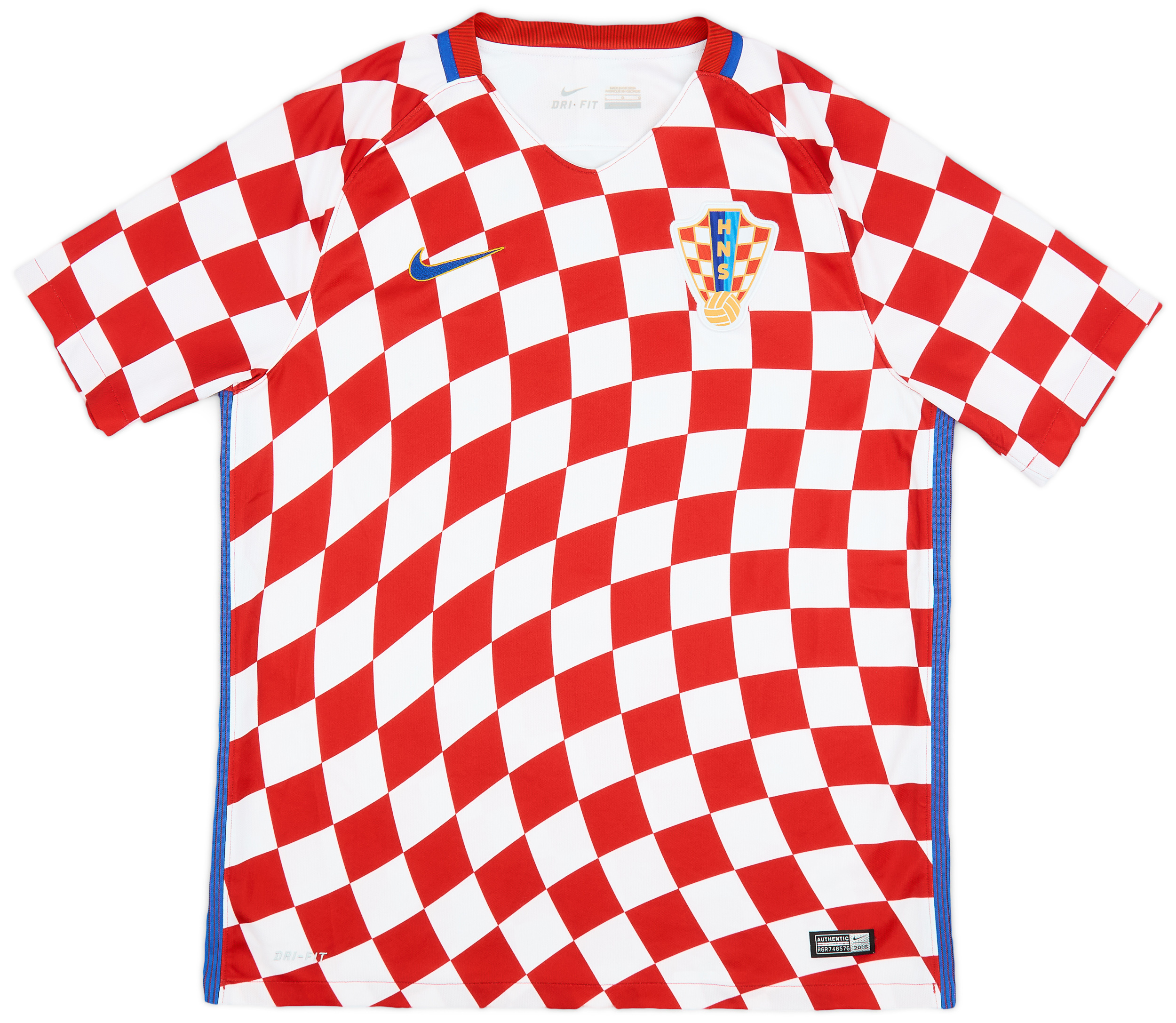 2016-18 Croatia Home Shirt - 10/10 - ()