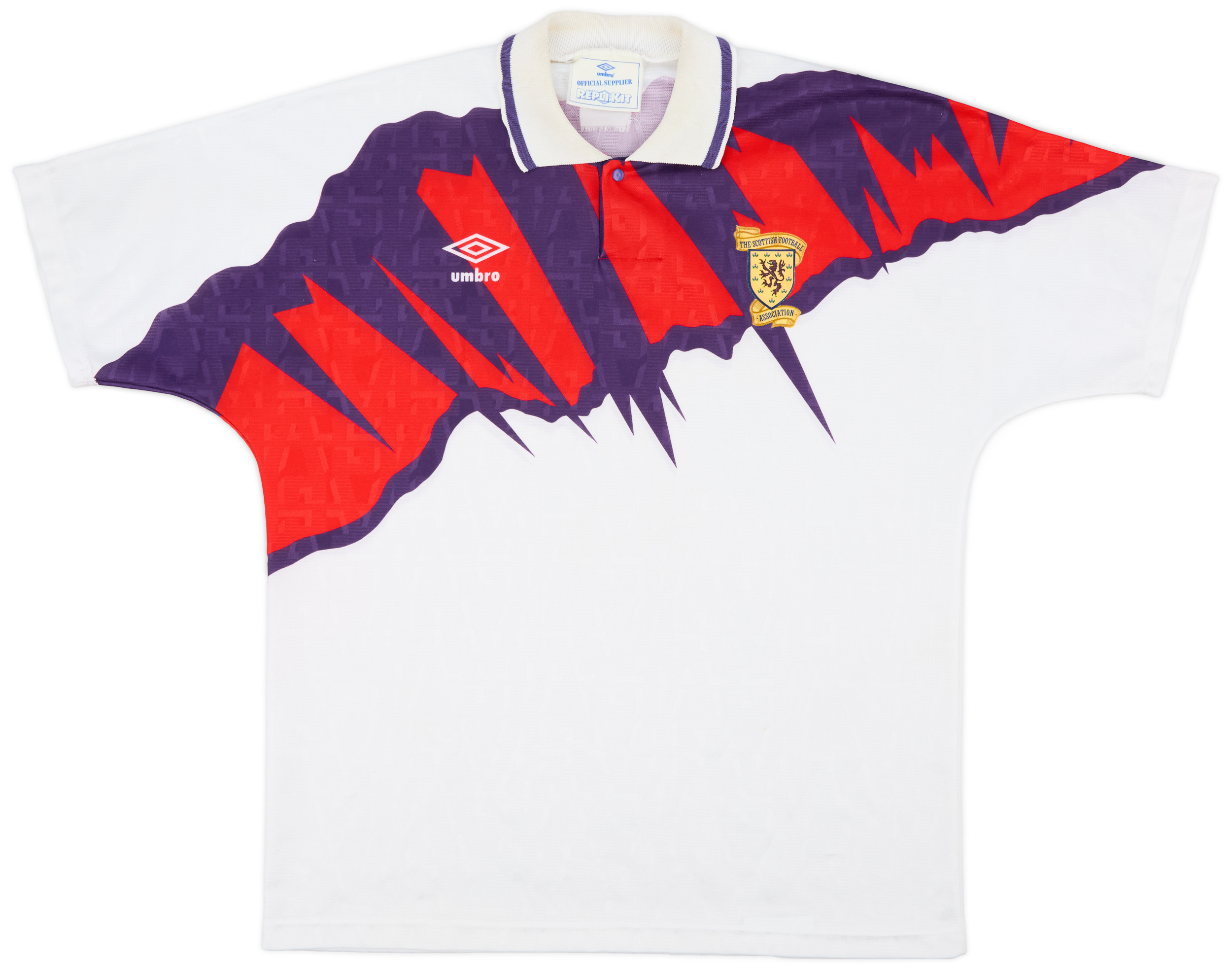 1991-93 Scotland Away Shirt - 7/10 - ()