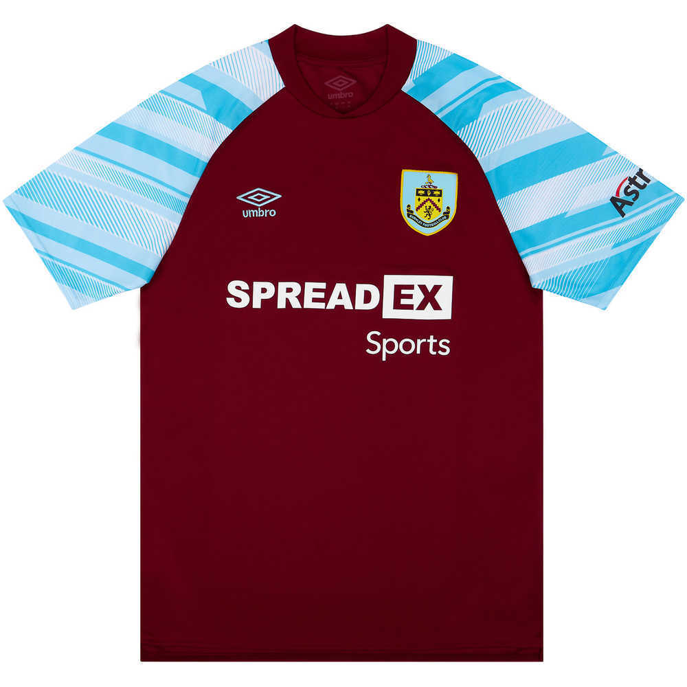 2021-22 Burnley Youth Match Issue Home Shirt (Excellent)