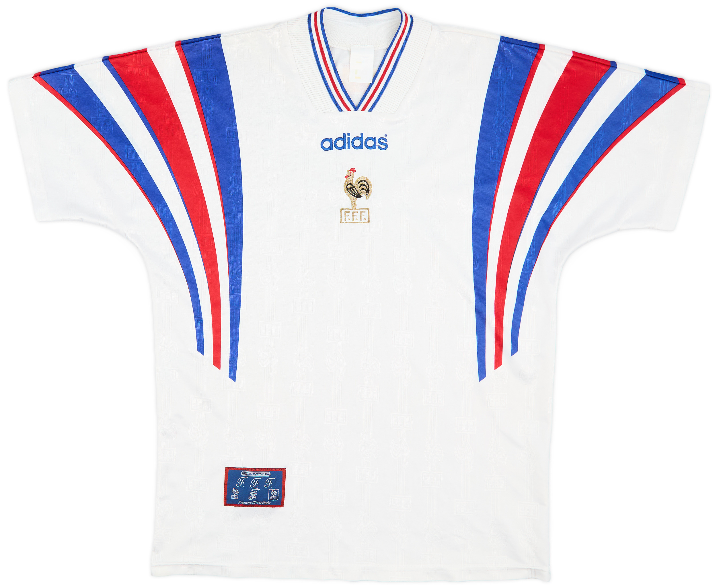 1996-98 France Away Shirt - 7/10 - ()