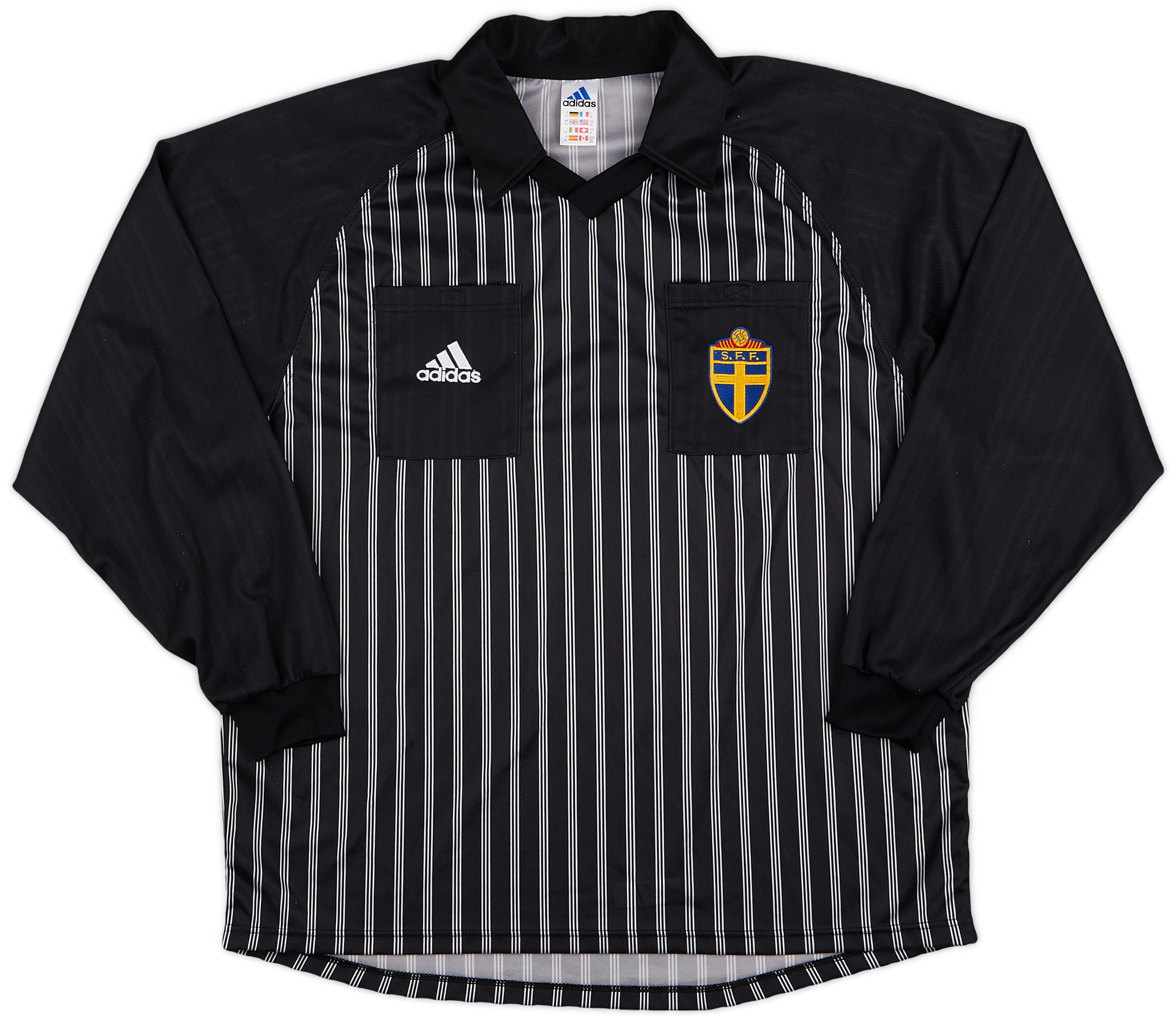 1990s Sweden adidas Referee Shirt - 9/10 - ()