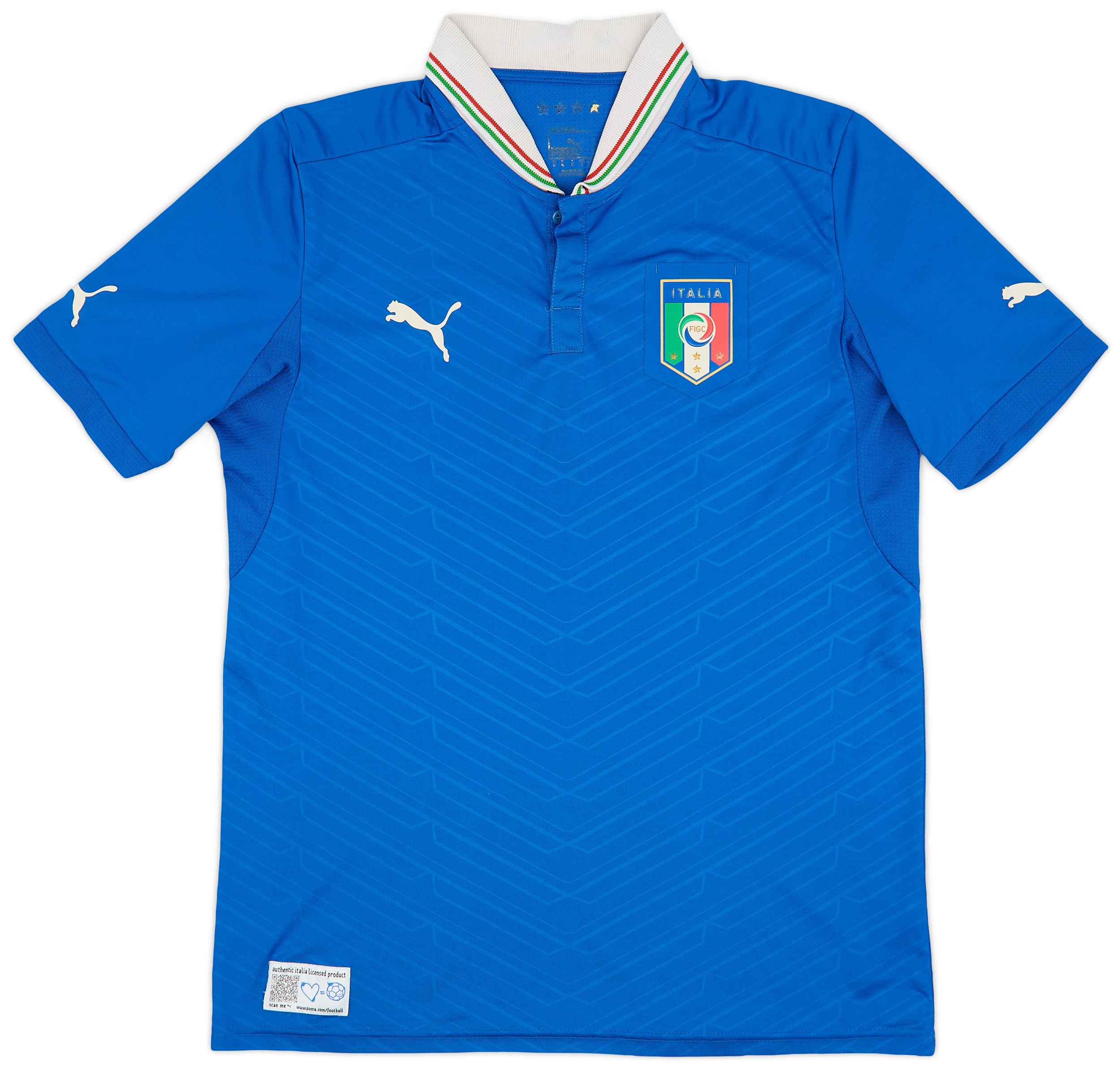 2012-13 Italy Home Shirt - 8/10 - ()
