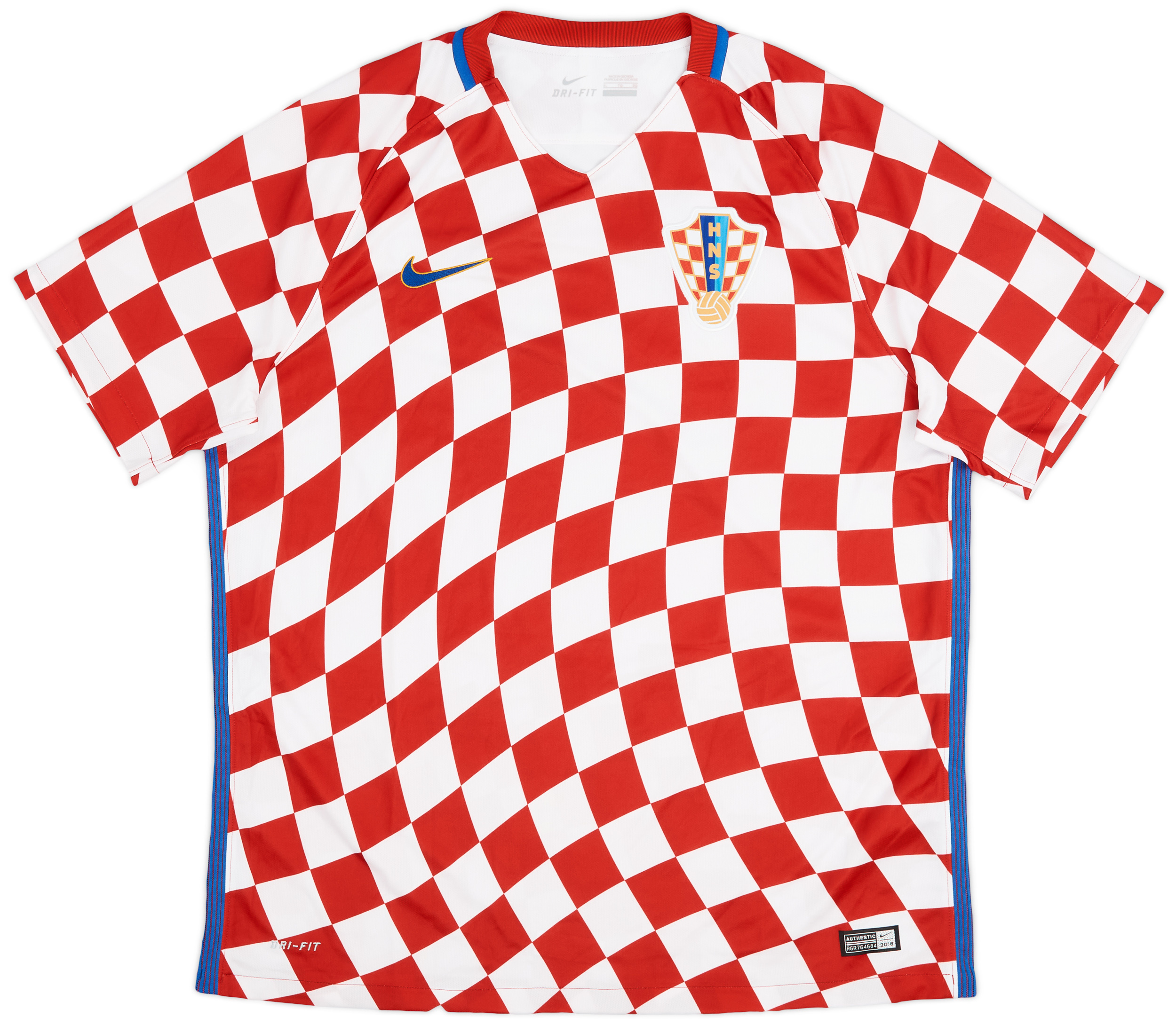 2016-18 Croatia Home Shirt - 9/10 - ()