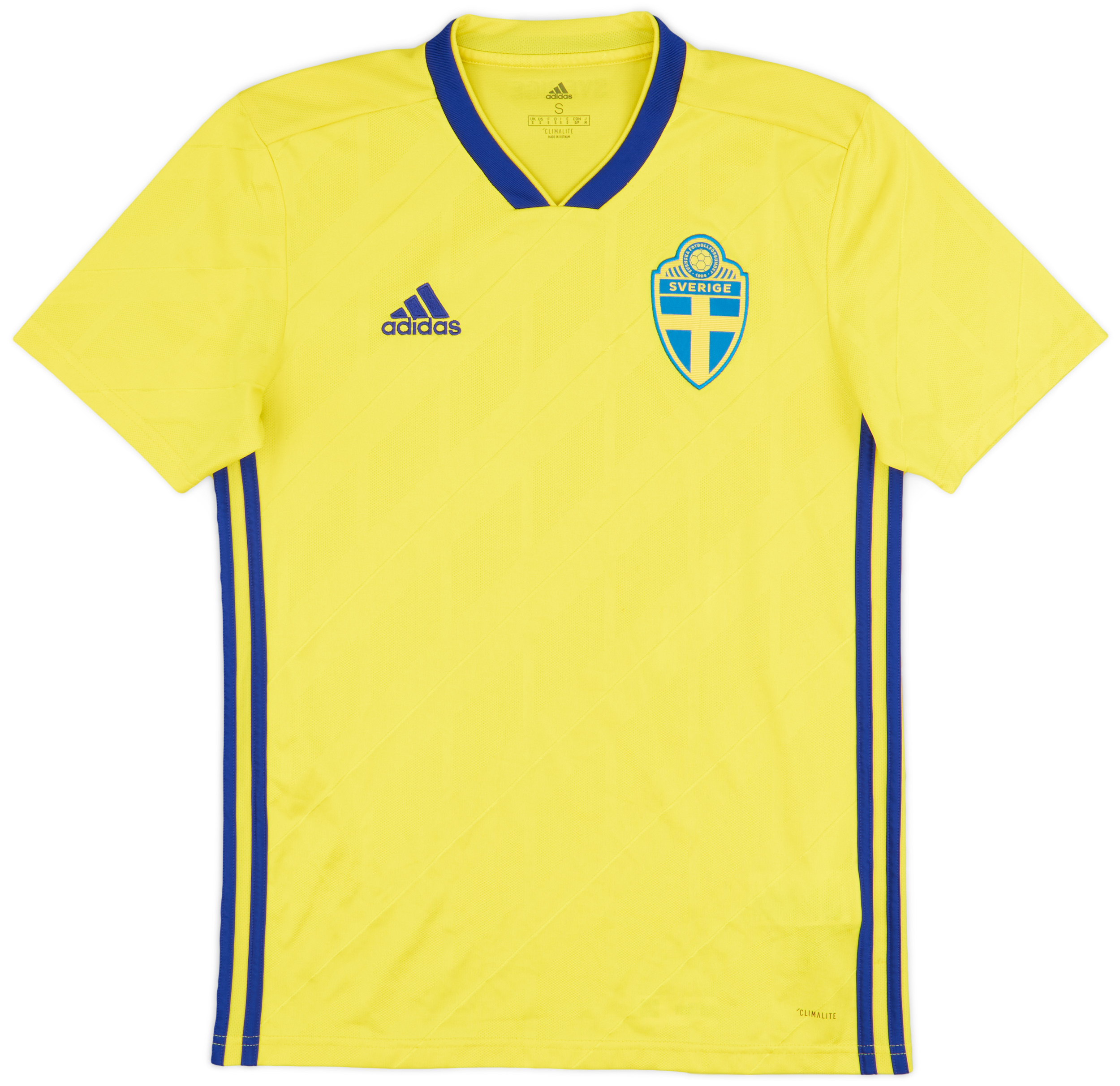 2018-20 Sweden Home Shirt - 9/10 - ()