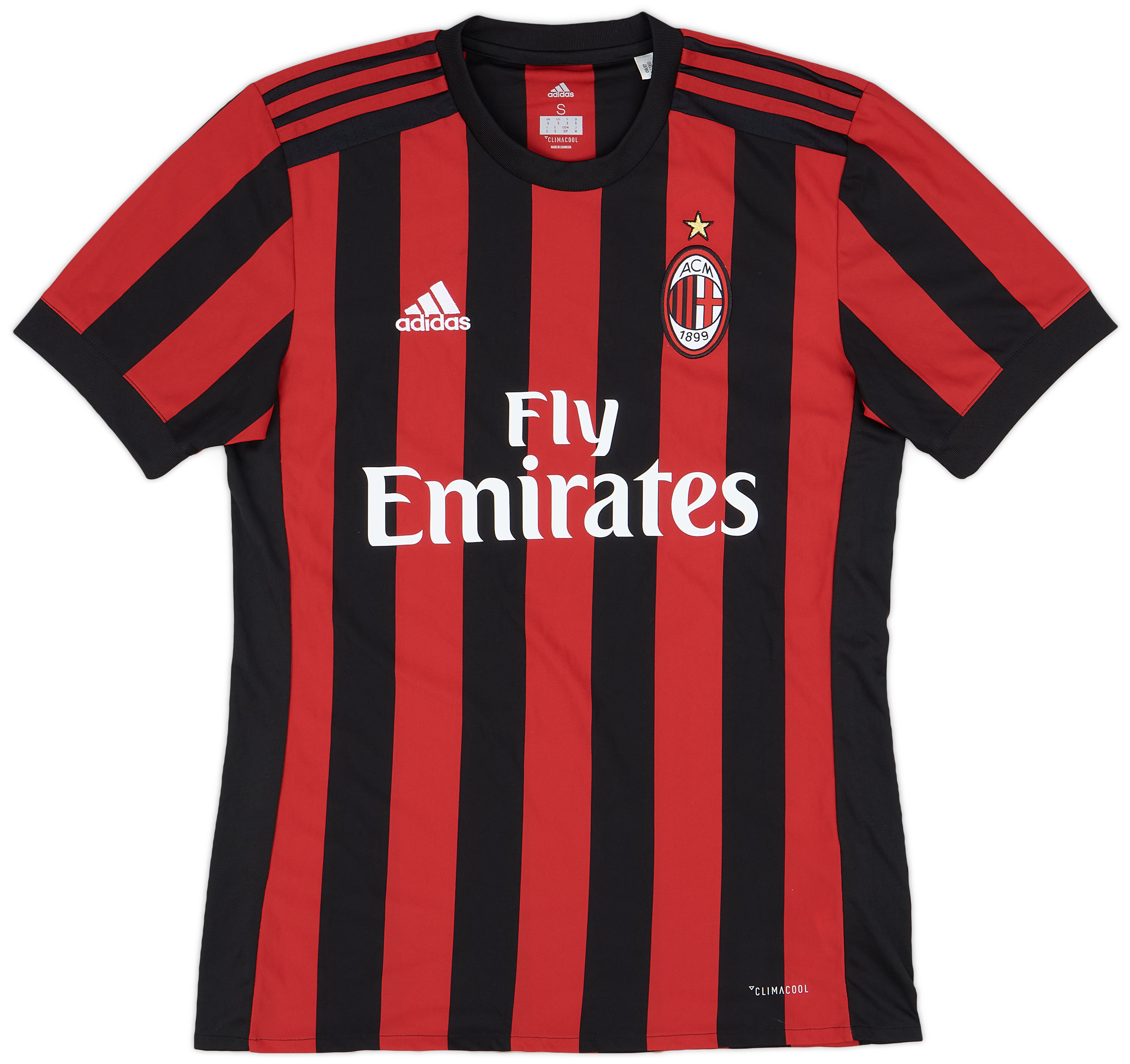 2017-18 AC Milan Home Shirt - 10/10 - ()