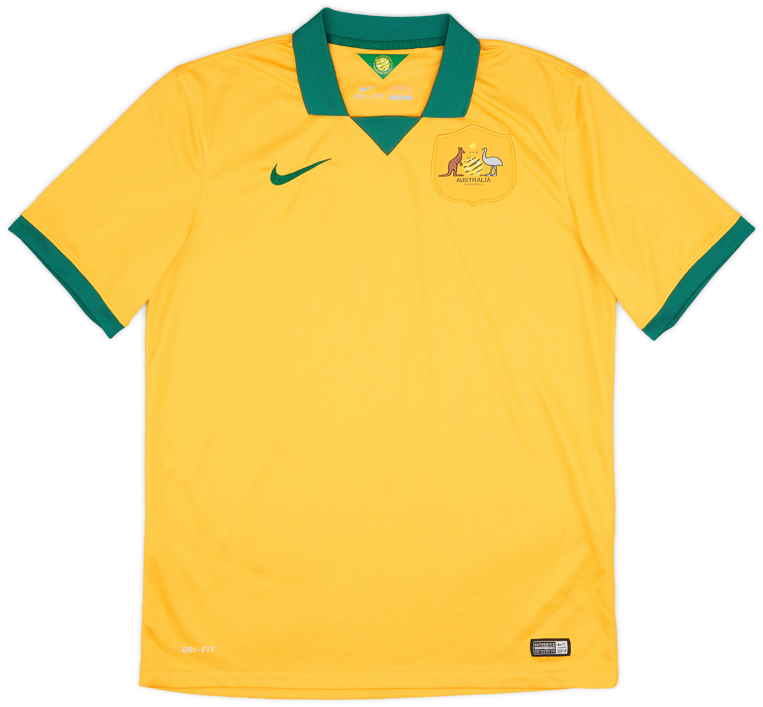 2014-15 Australia Home Shirt - 9/10 - ()