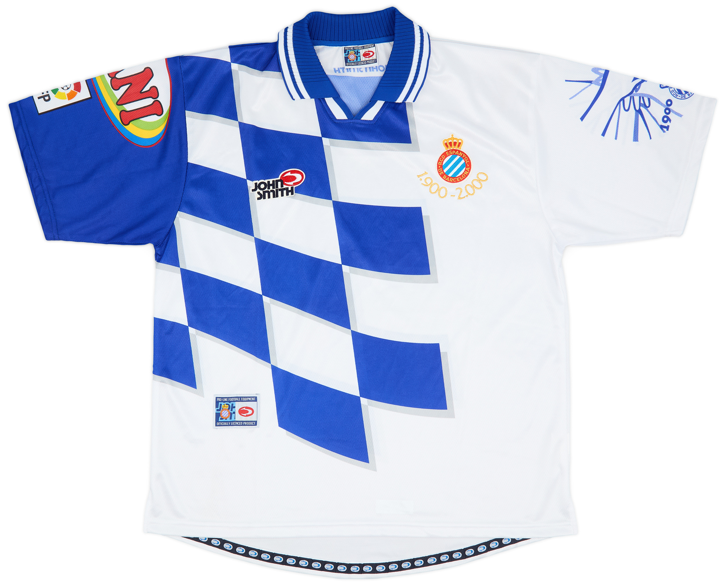 1999-00 Espanyol Centenary Home Shirt - 8/10 - ()