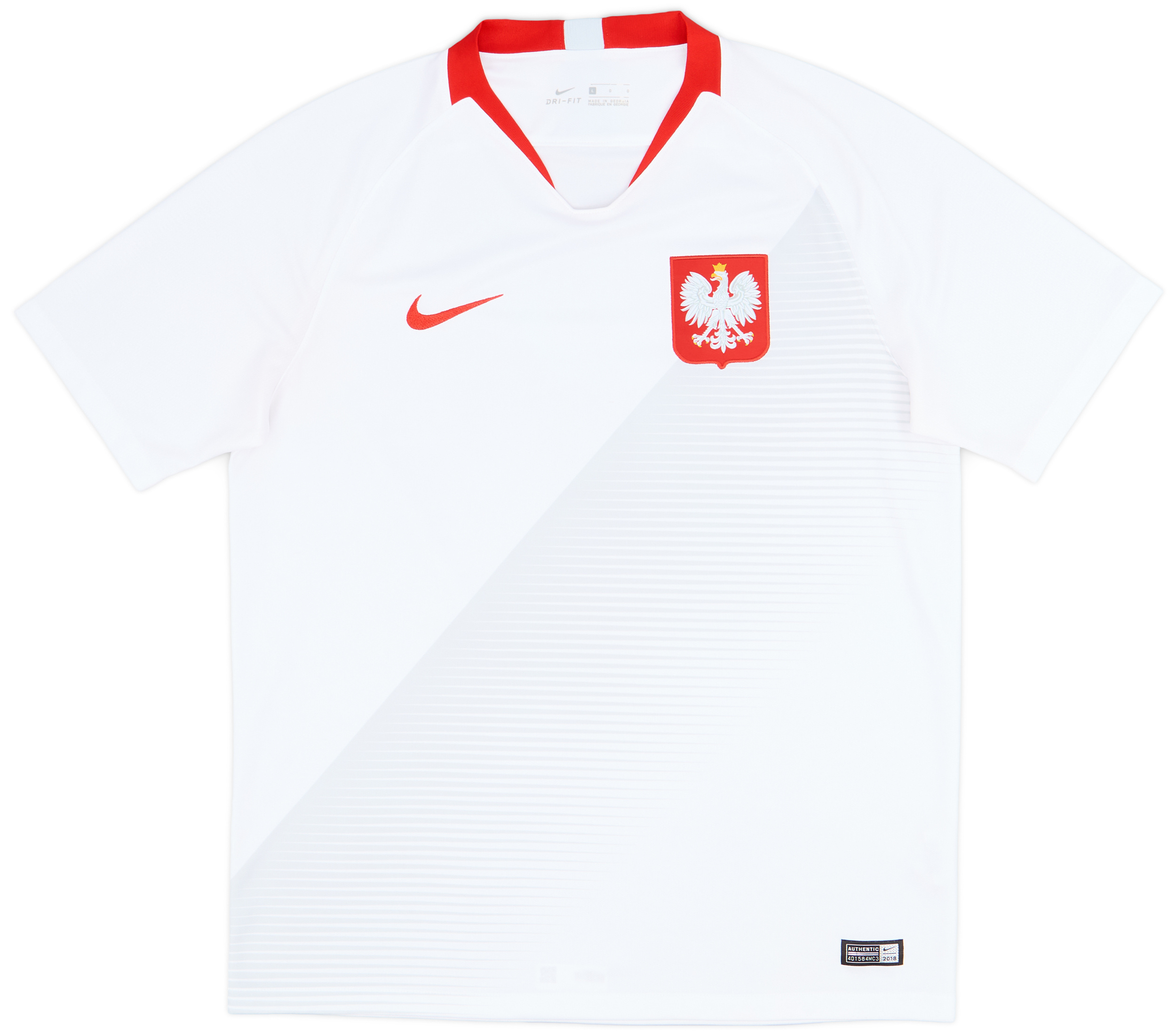 2018-19 Poland Home Shirt - 9/10 - ()