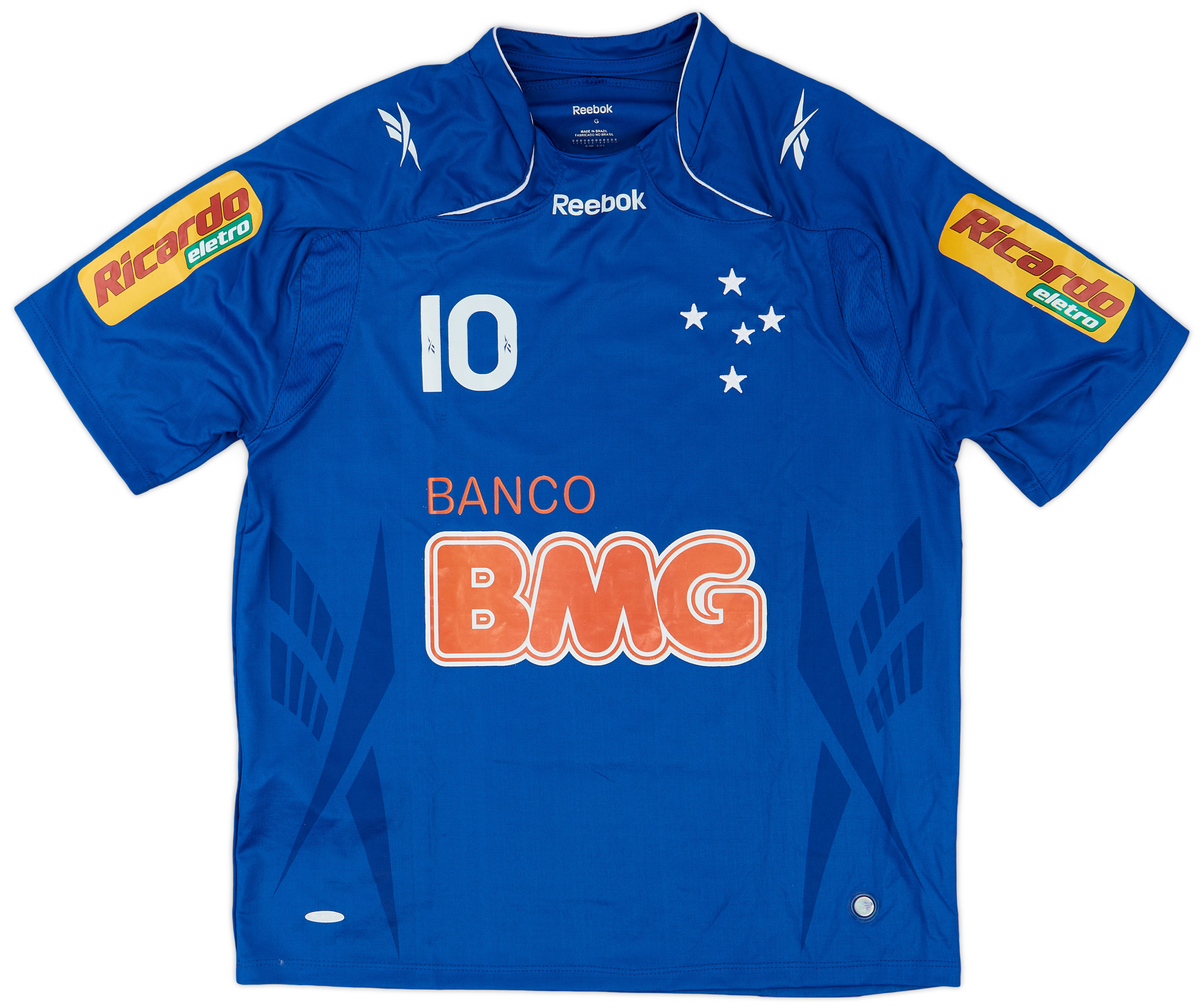2010 Cruzeiro Home Shirt #10 - 7/10 - ()