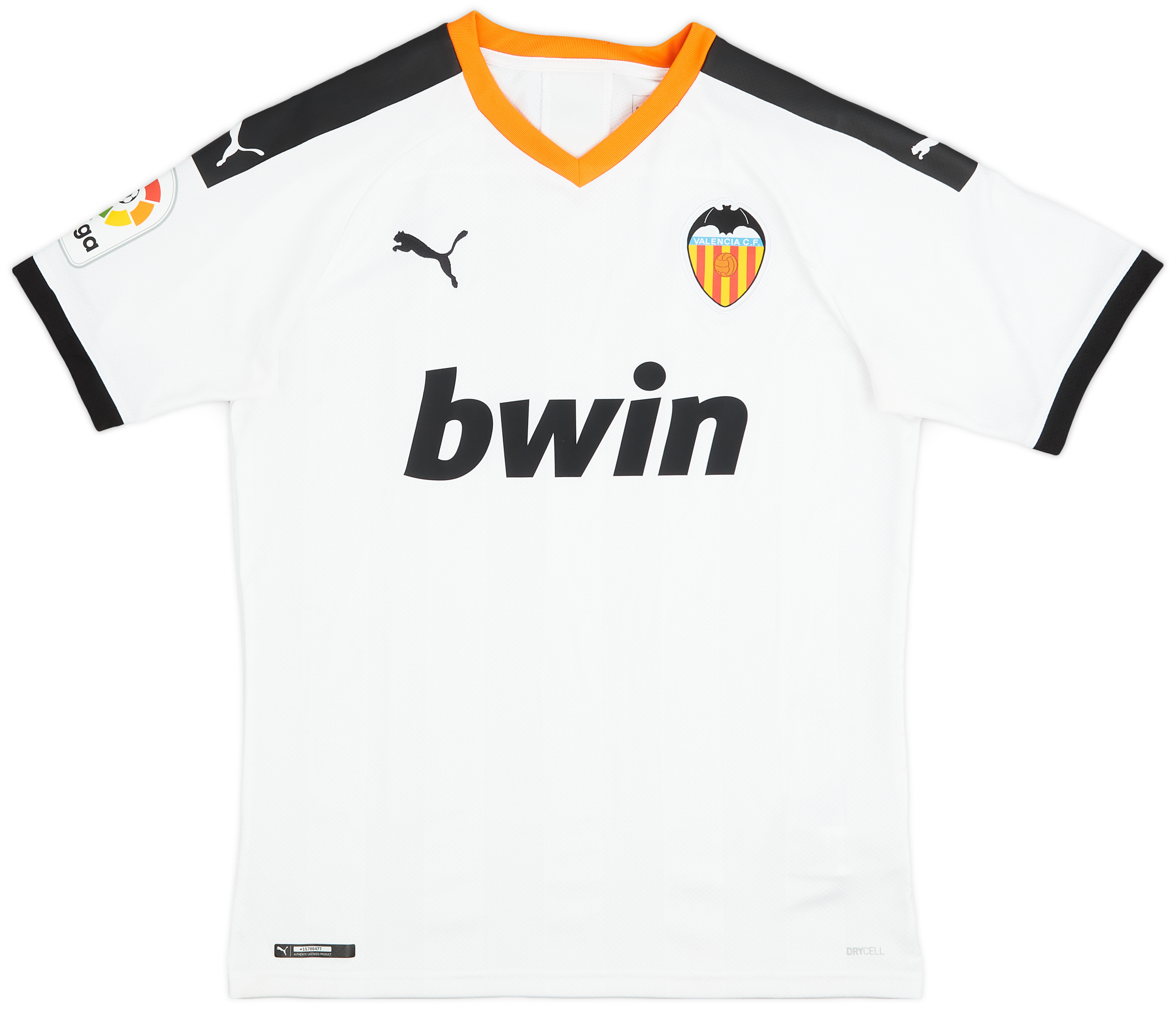 2019-20 Valencia Home Shirt - 9/10 - ()