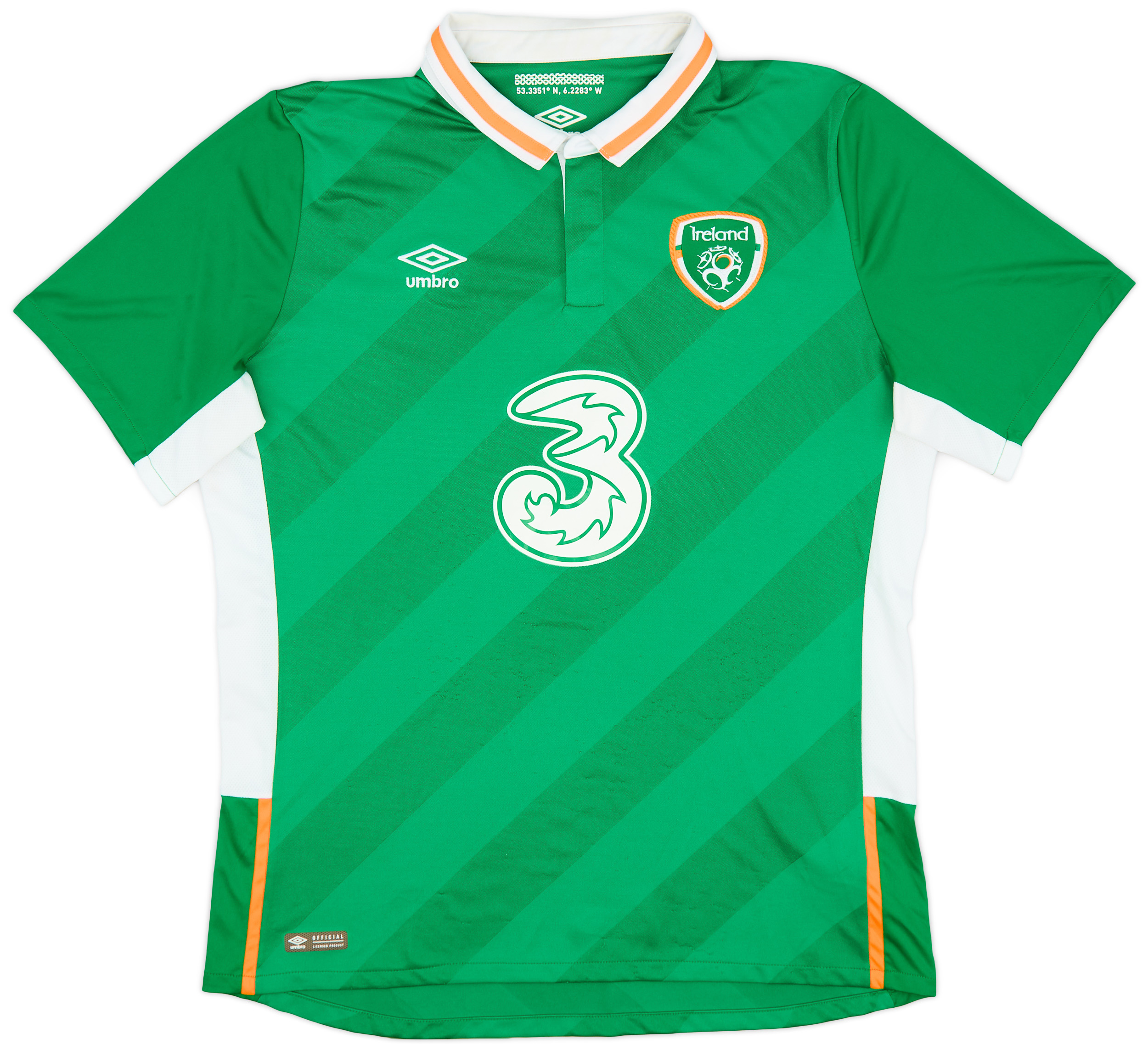 2016-17 Republic of Ireland Home Shirt - 6/10 - ()