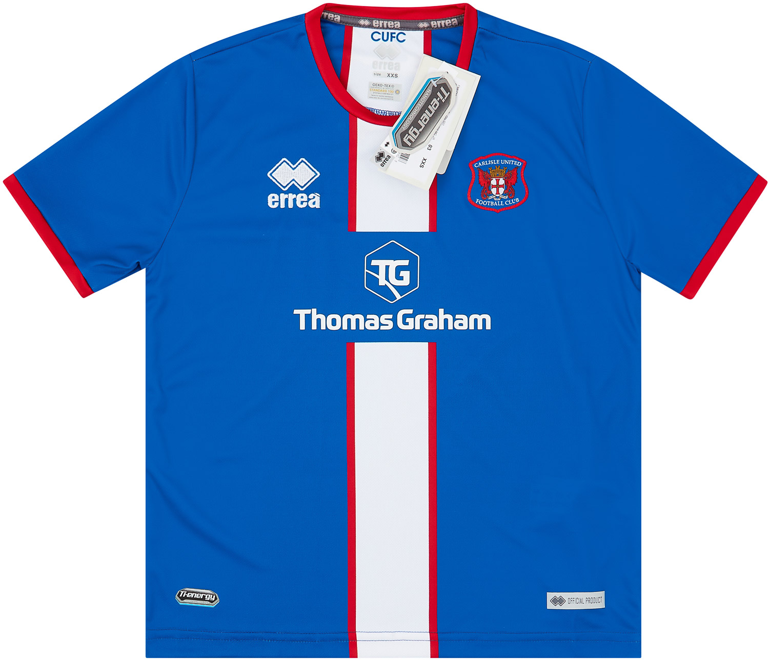 2021-22 Carlisle United Home Shirt (XXS)